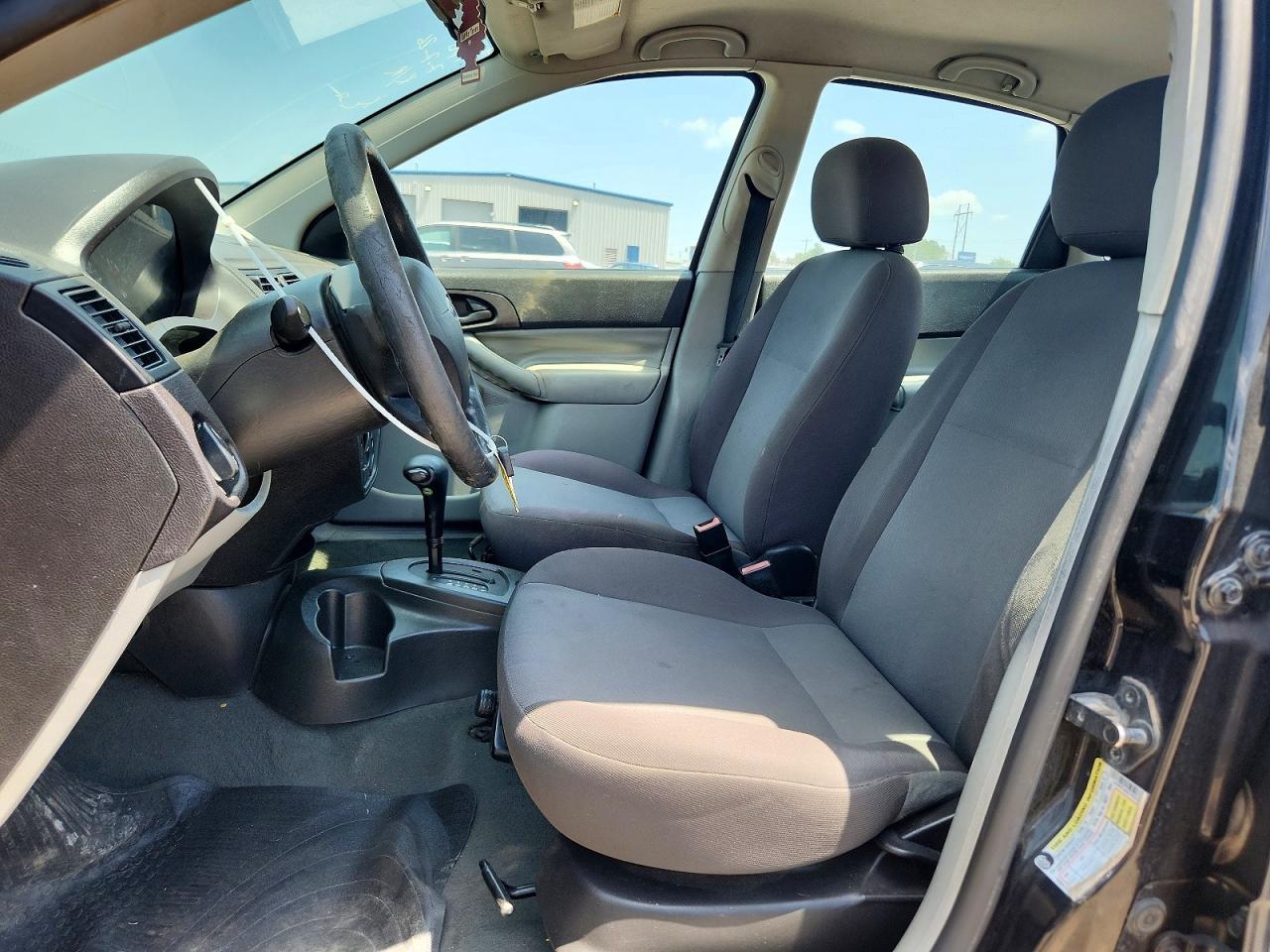 2007 Ford Focus Zx4 Black vin: 1FAFP34NX7W257175