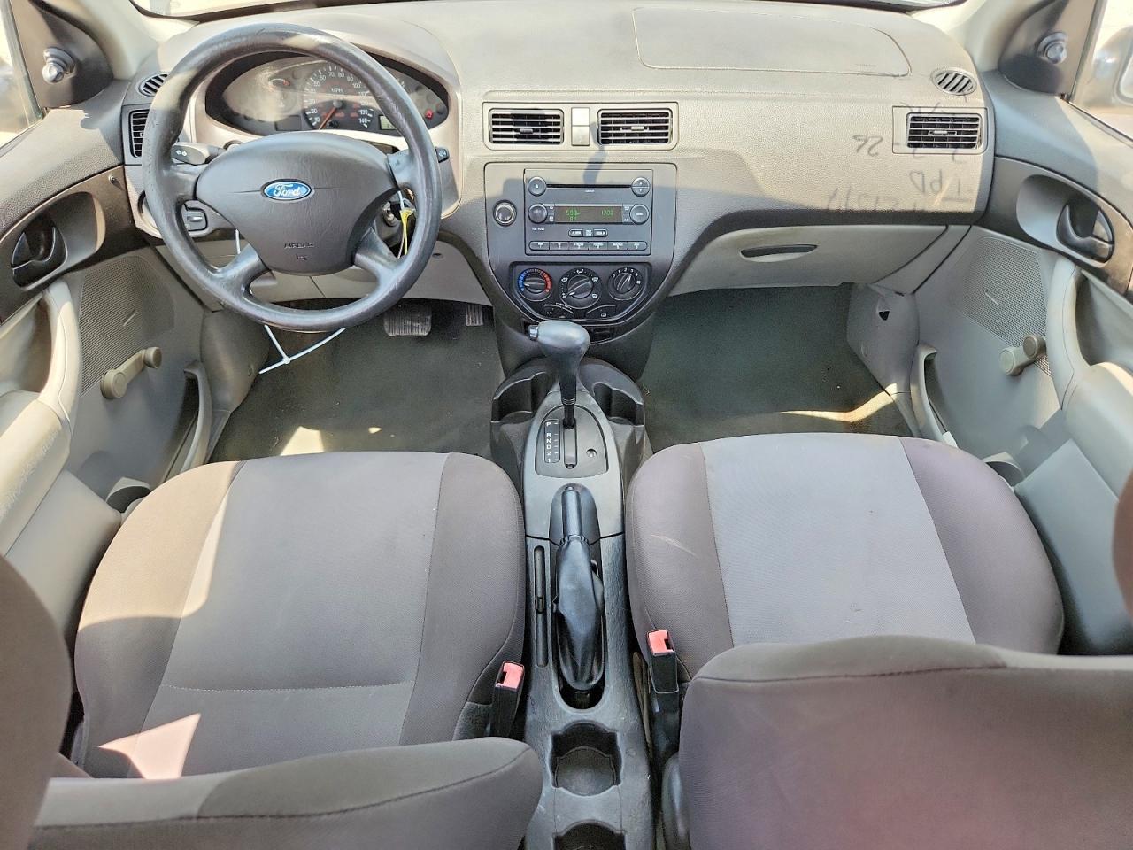 2007 Ford Focus Zx4 Black vin: 1FAFP34NX7W257175
