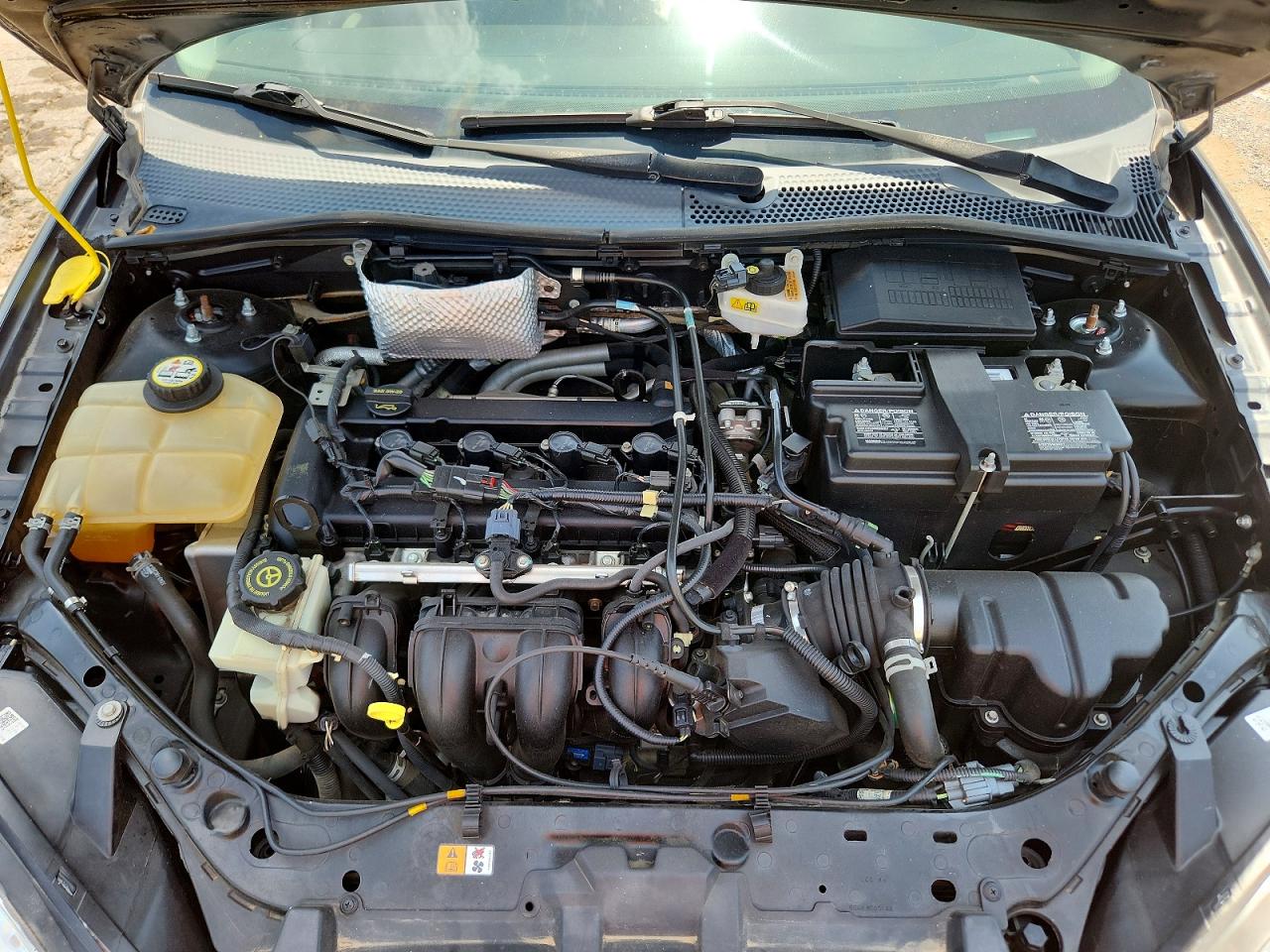 2007 Ford Focus Zx4 Black vin: 1FAFP34NX7W257175