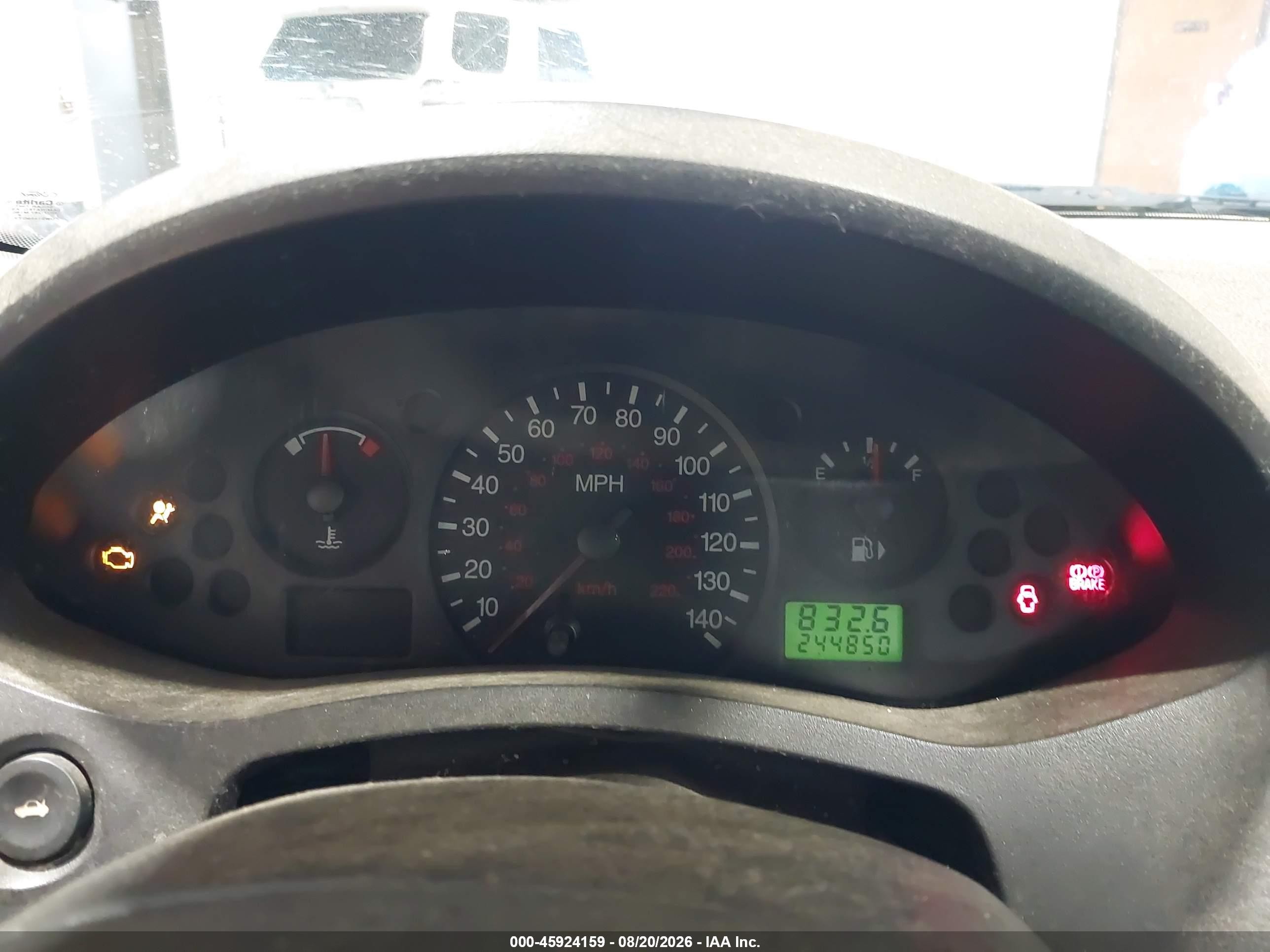 2007 Ford Focus S/se/ses Black vin: 1FAFP34NX7W356997