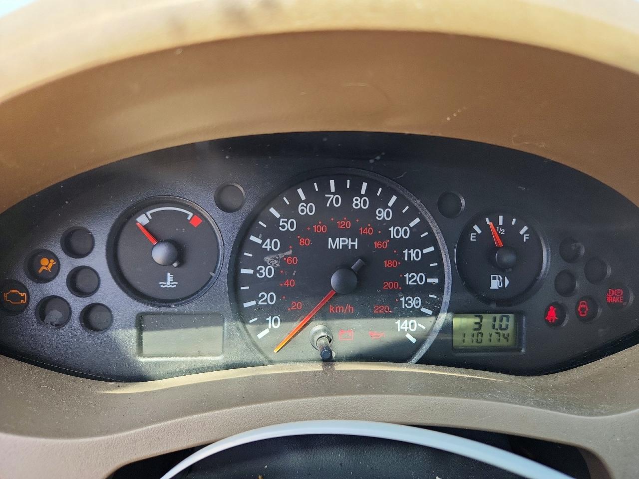 2007 Ford Focus Zx4 Tan vin: 1FAFP34NX7W362086