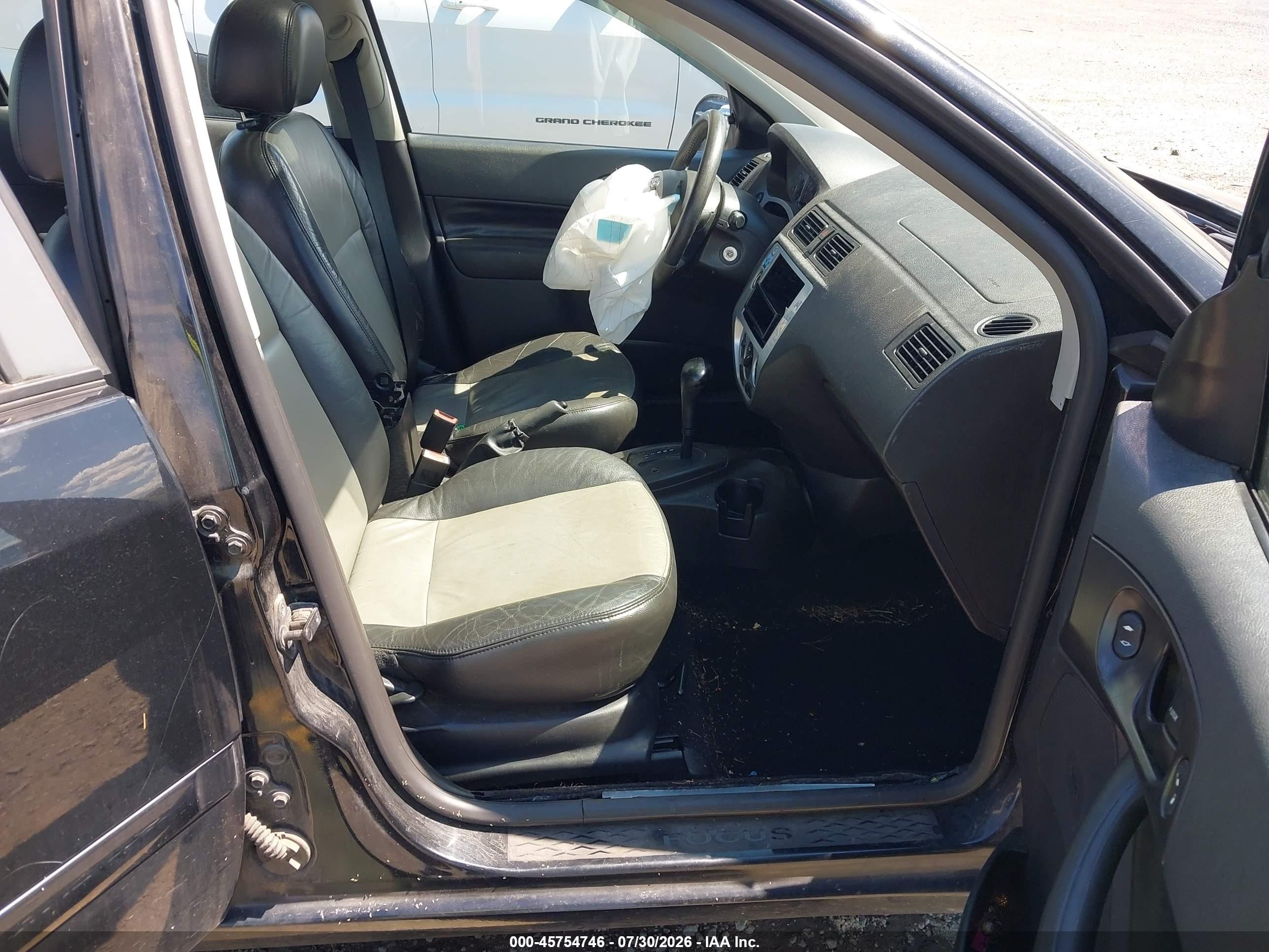 2007 Ford Focus S/se/ses Черный vin: 1FAFP34NX7W363481