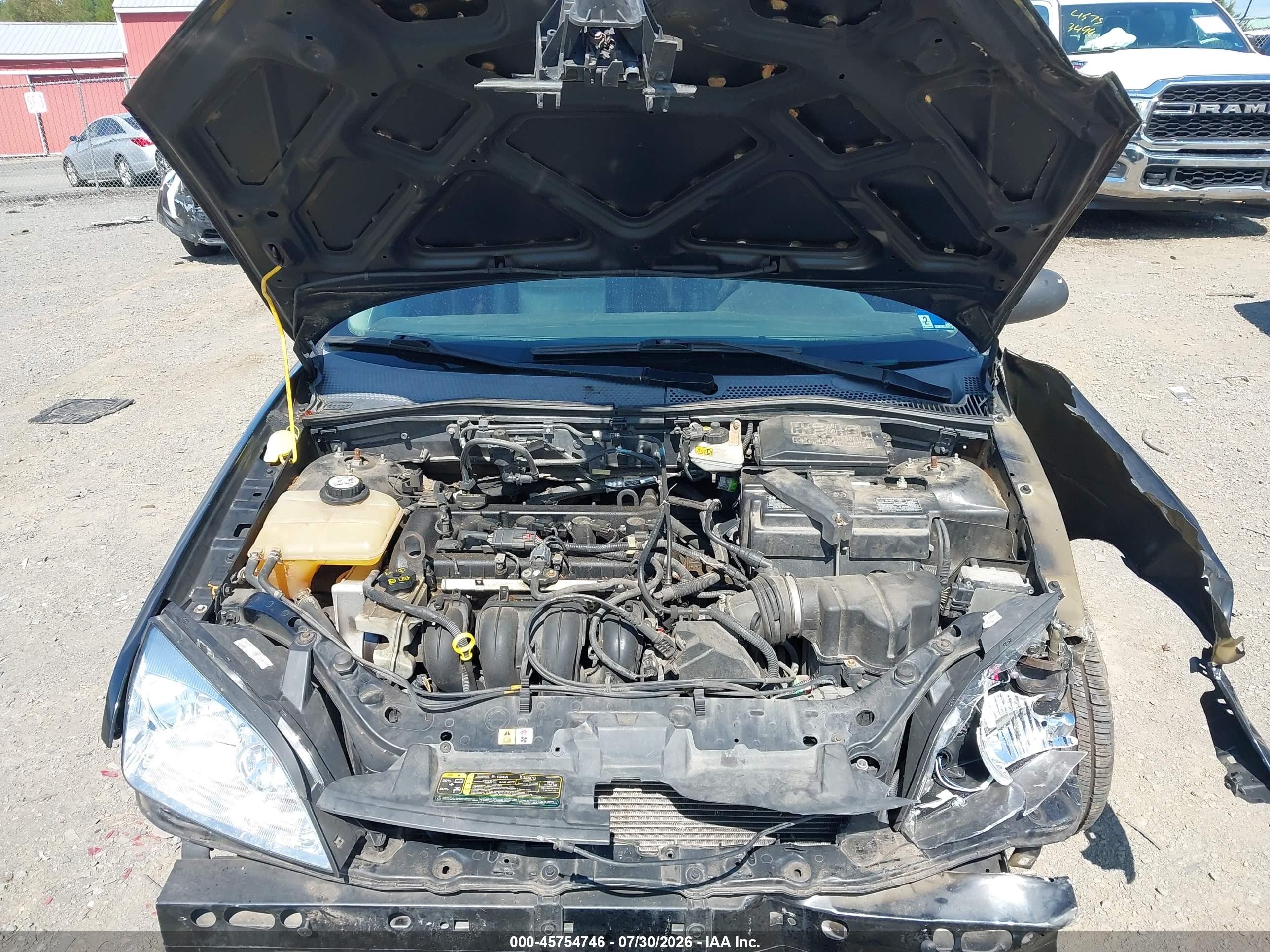 2007 Ford Focus S/se/ses Черный vin: 1FAFP34NX7W363481