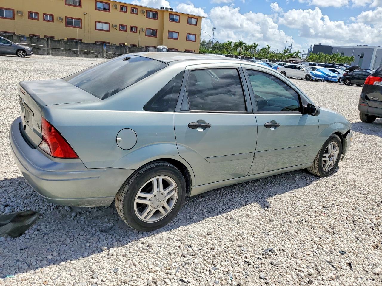 2003 Ford Focus Se Green vin: 1FAFP34P23W227986