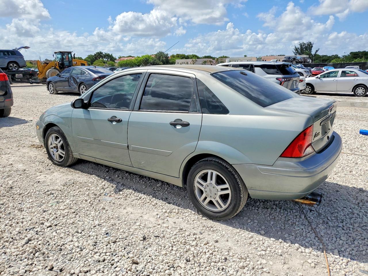 2003 Ford Focus Se Green vin: 1FAFP34P23W227986