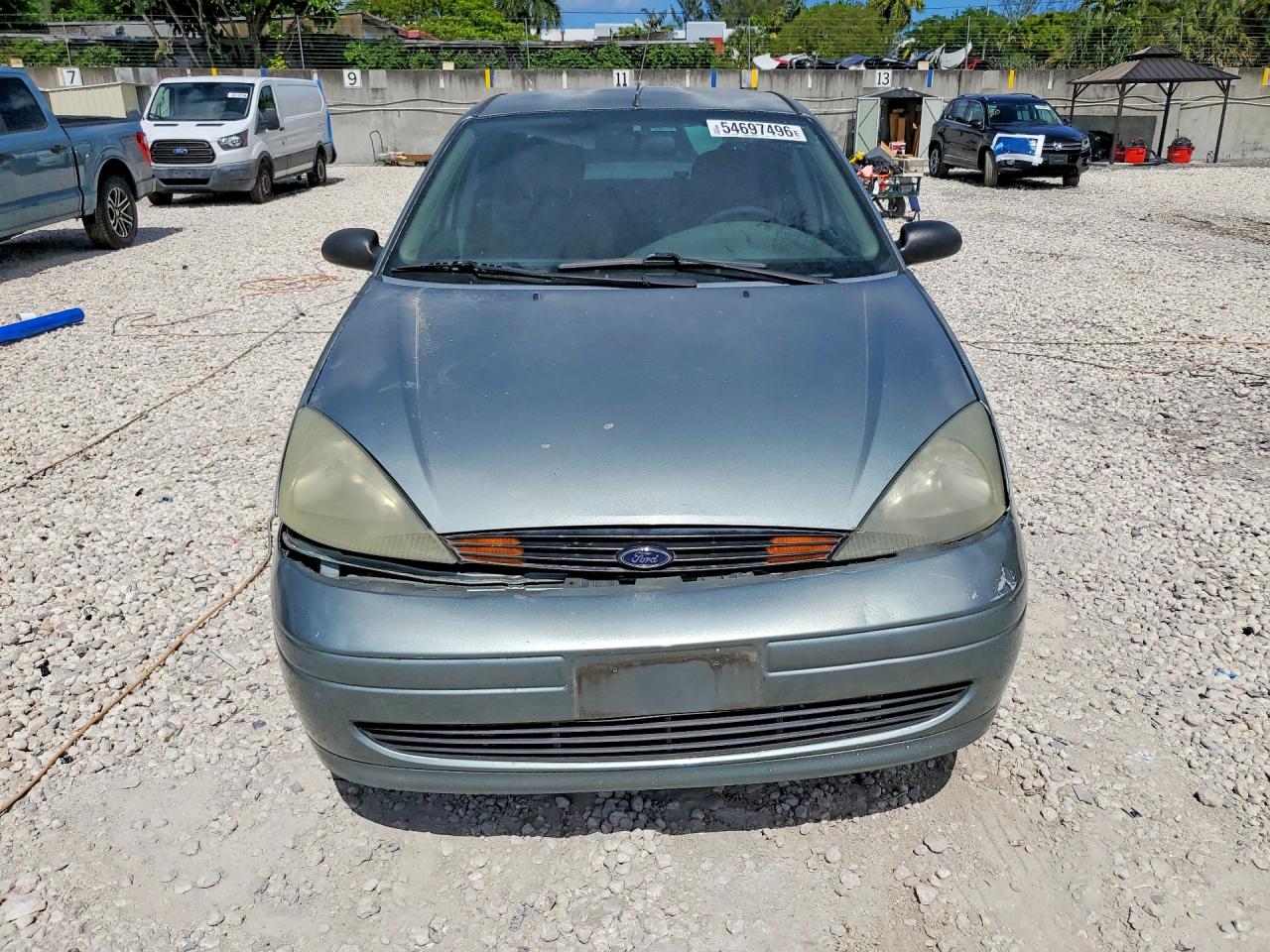 2003 Ford Focus Se Green vin: 1FAFP34P23W227986