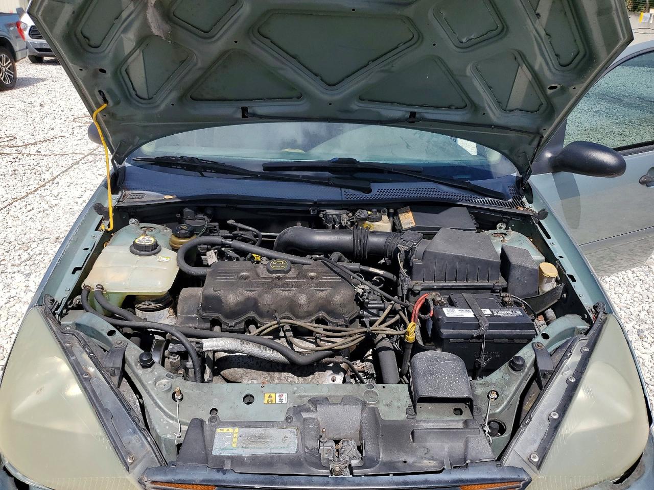 2003 Ford Focus Se Green vin: 1FAFP34P23W227986