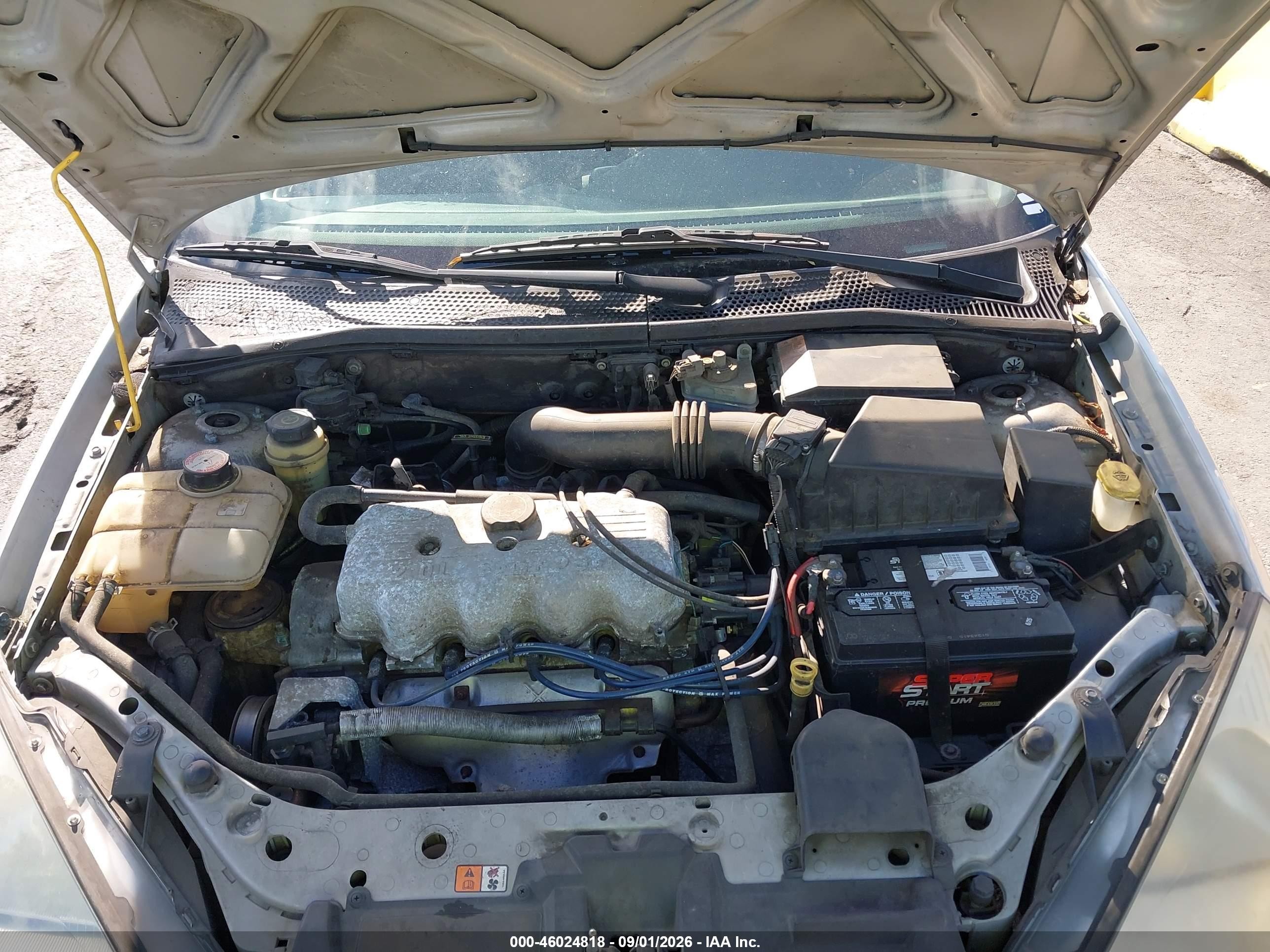 2002 Ford Focus Se Silver vin: 1FAFP34P32W330932