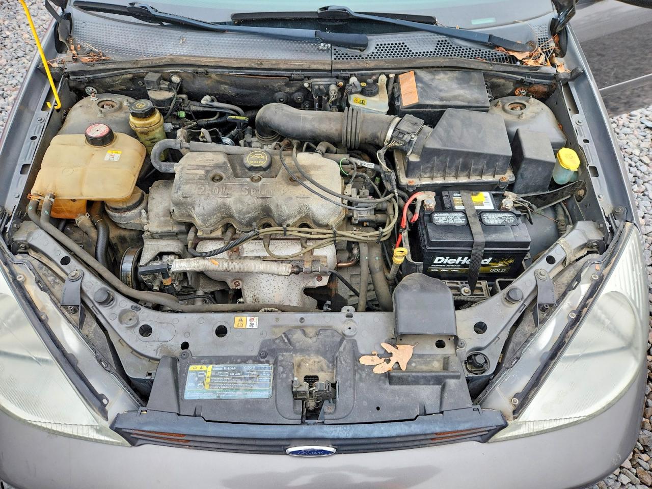 2002 Ford Focus Se Gray vin: 1FAFP34P32W357340