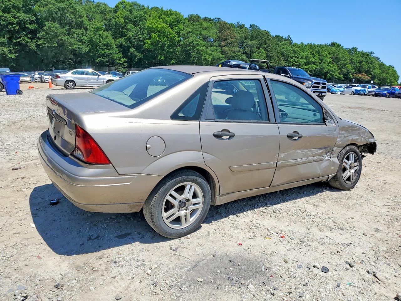2003 Ford Focus Se/se Comfort/se Sport Желто-коричневый vin: 1FAFP34P43W334005
