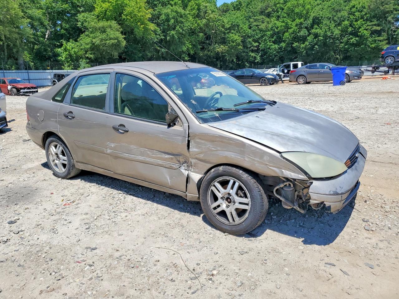 2003 Ford Focus Se/se Comfort/se Sport Желто-коричневый vin: 1FAFP34P43W334005