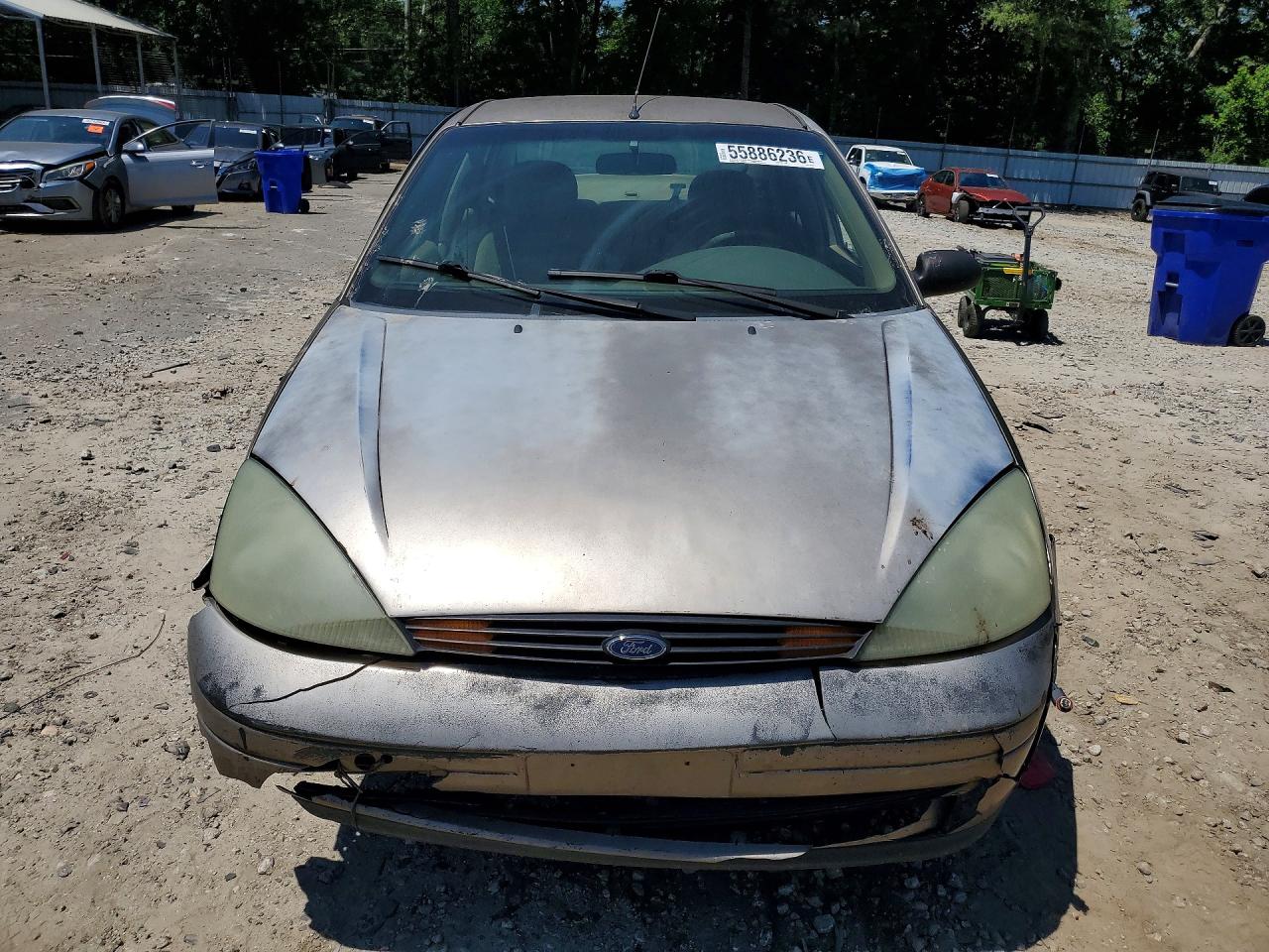 2003 Ford Focus Se/se Comfort/se Sport Желто-коричневый vin: 1FAFP34P43W334005