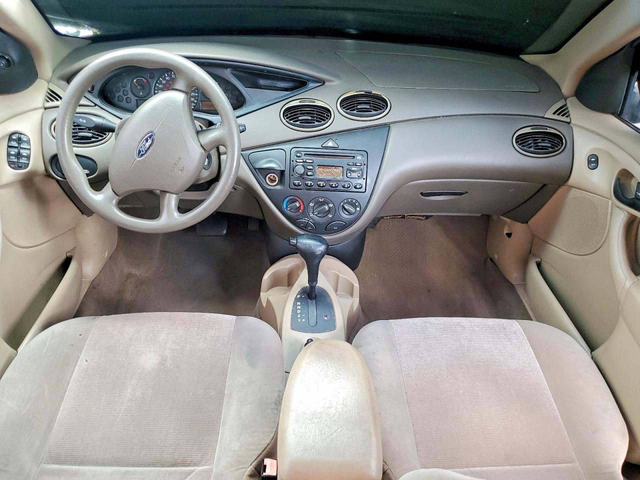 2002 Ford Focus Beige vin: 1FAFP34P52W194688