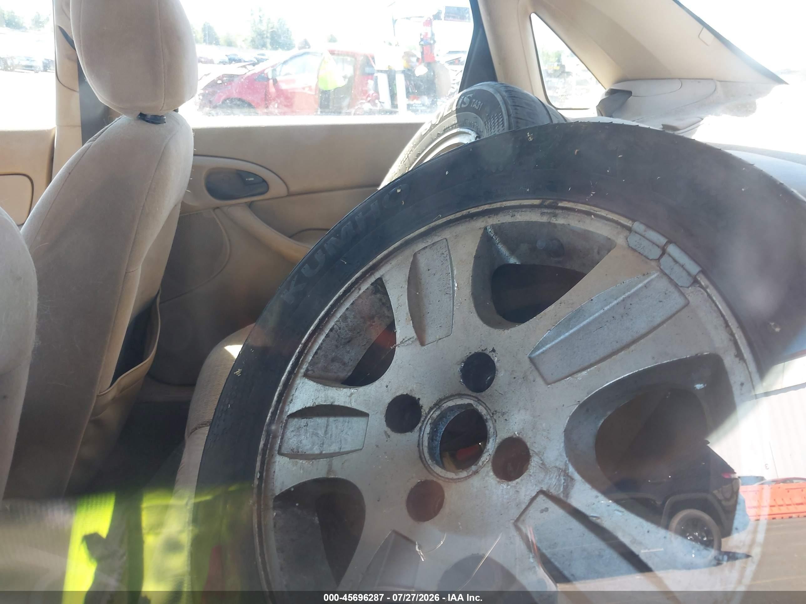 2003 Ford Focus Se Red vin: 1FAFP34P53W173213