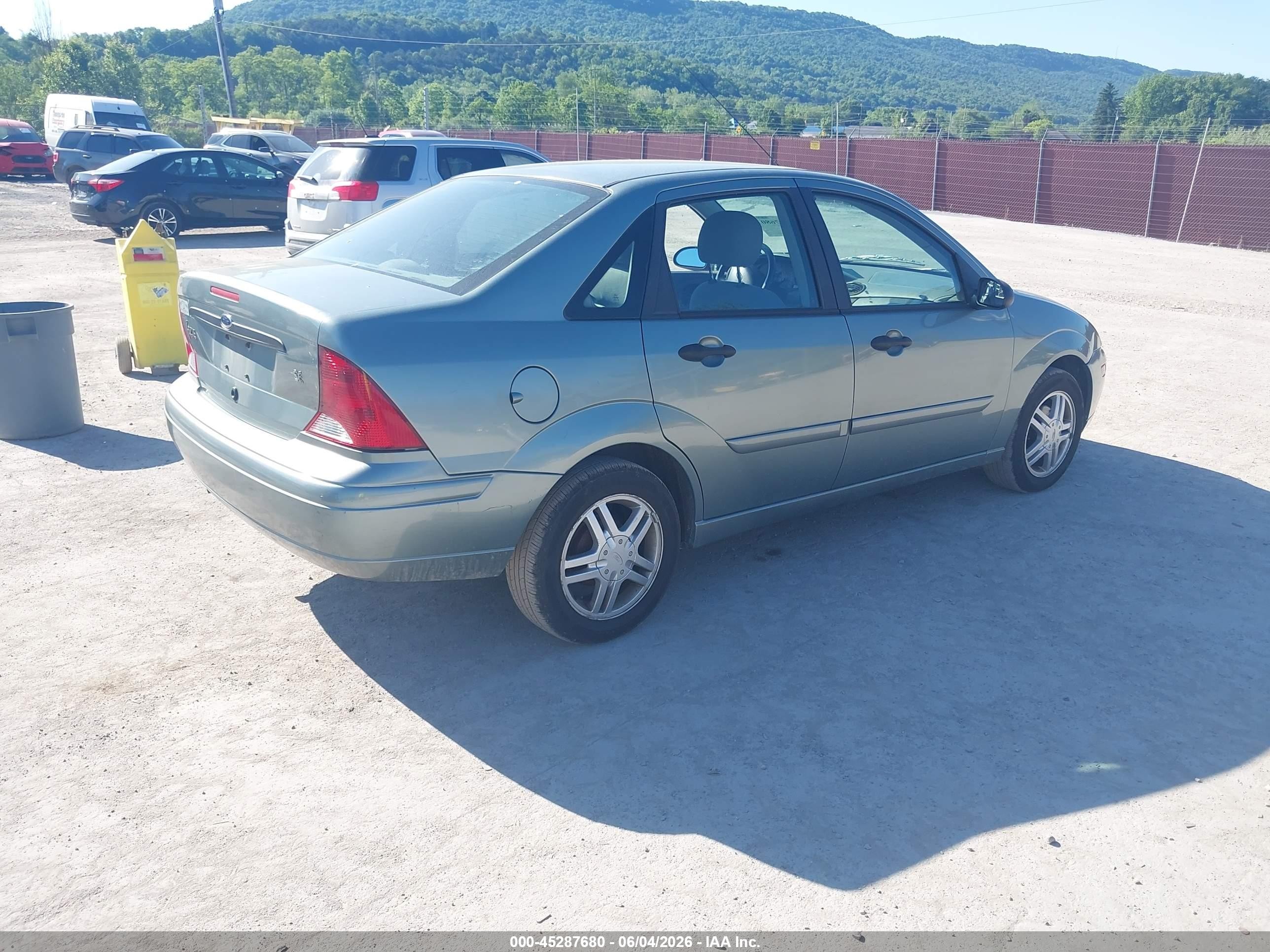 2003 Ford Focus Se/se Comfort/se Sport Turquoise vin: 1FAFP34P53W316936