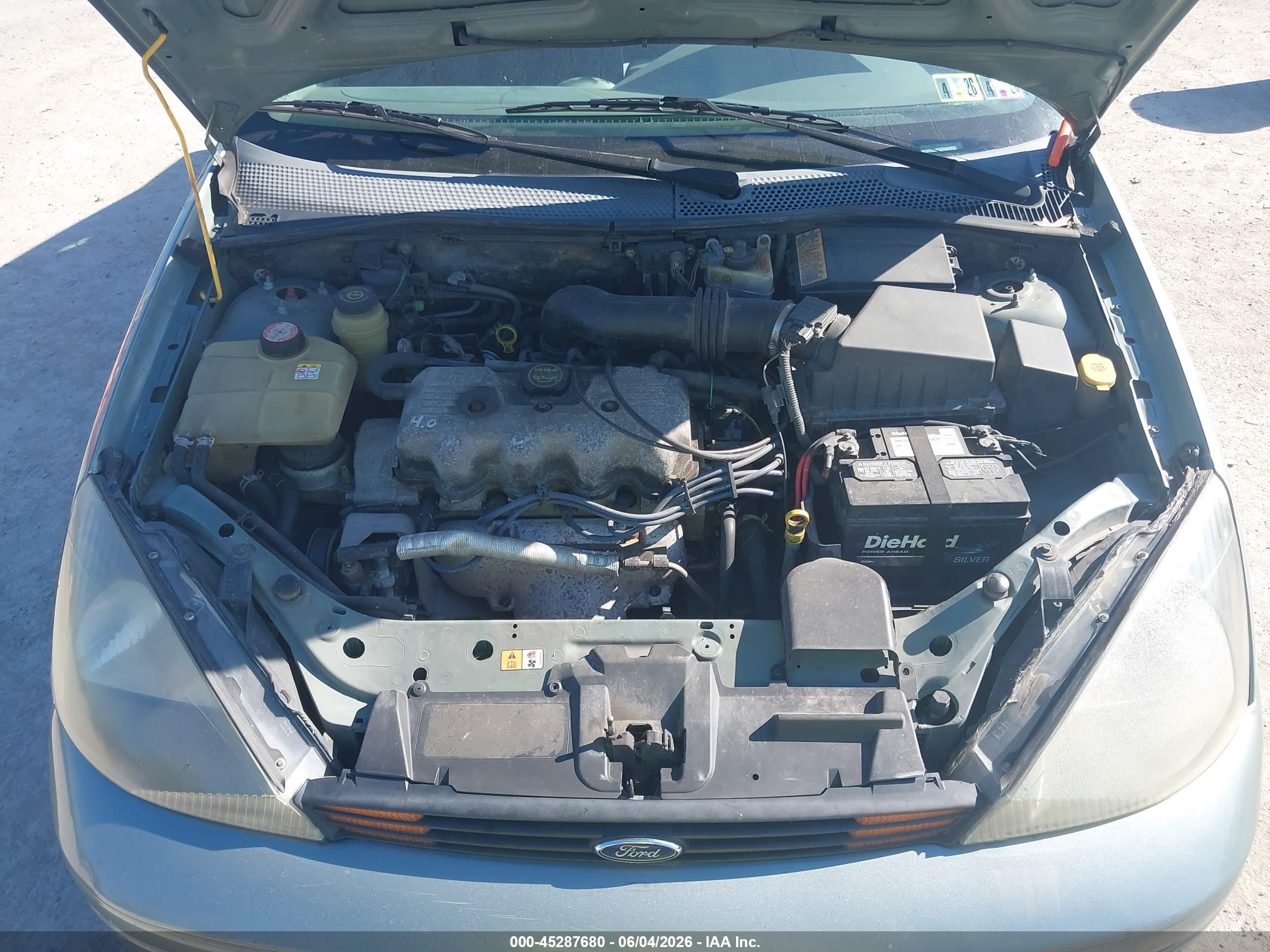2003 Ford Focus Se/se Comfort/se Sport Turquoise vin: 1FAFP34P53W316936