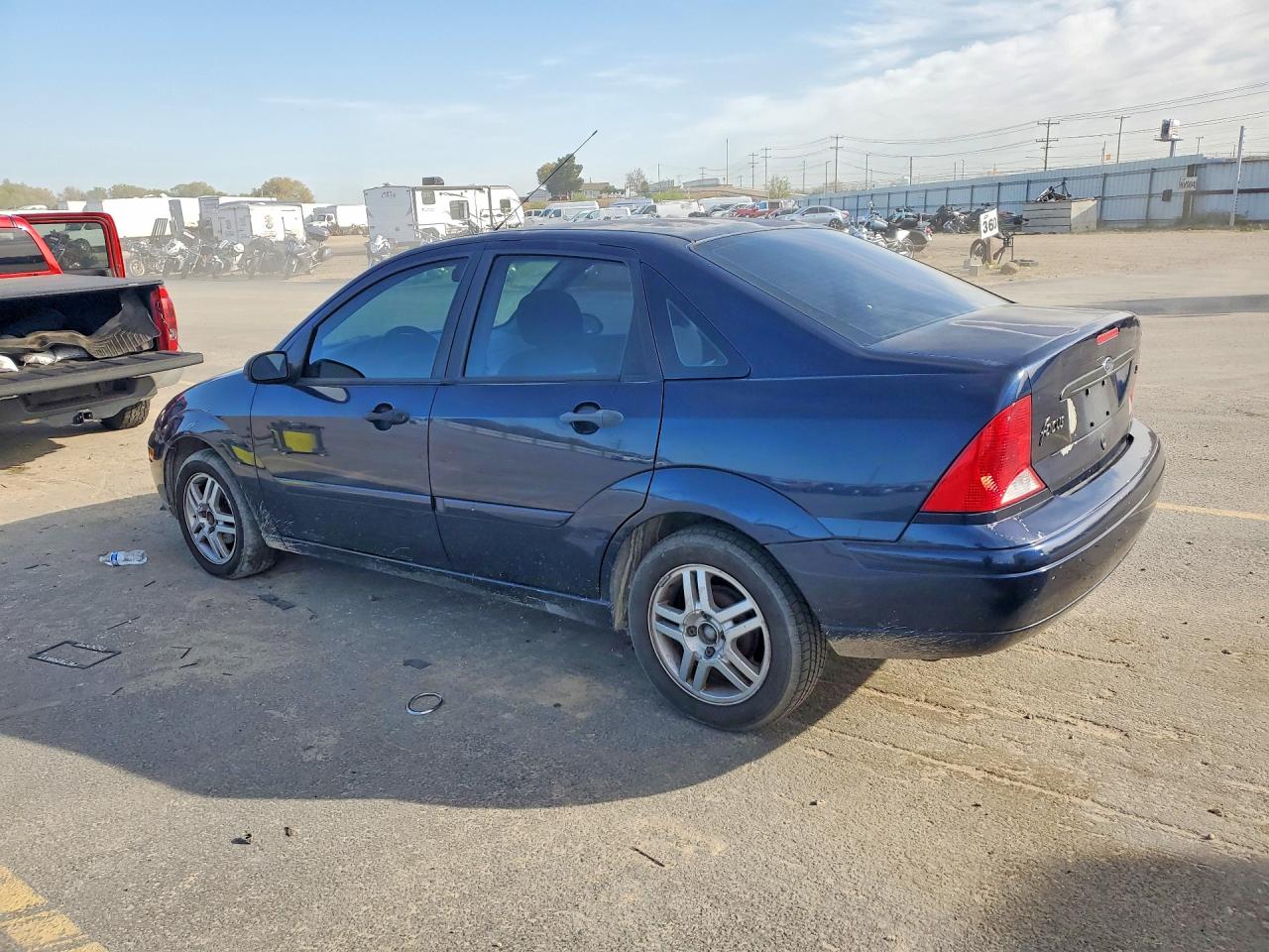 2001 Ford Focus Синий vin: 1FAFP34P71W285251