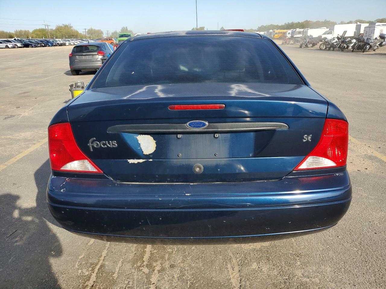 2001 Ford Focus Синий vin: 1FAFP34P71W285251