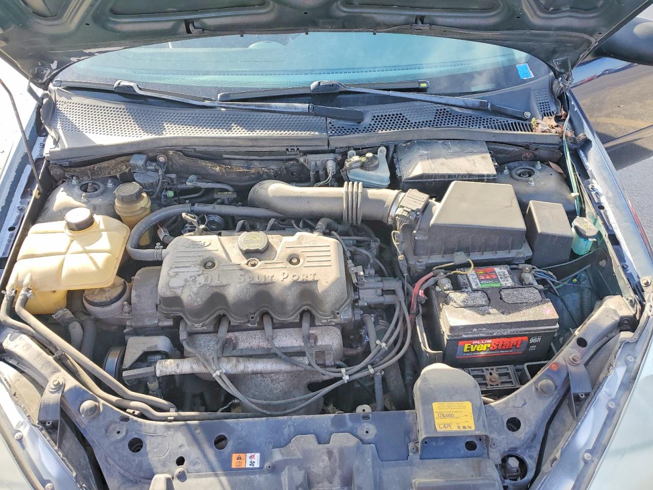 2001 Ford Focus Синий vin: 1FAFP34P71W285251