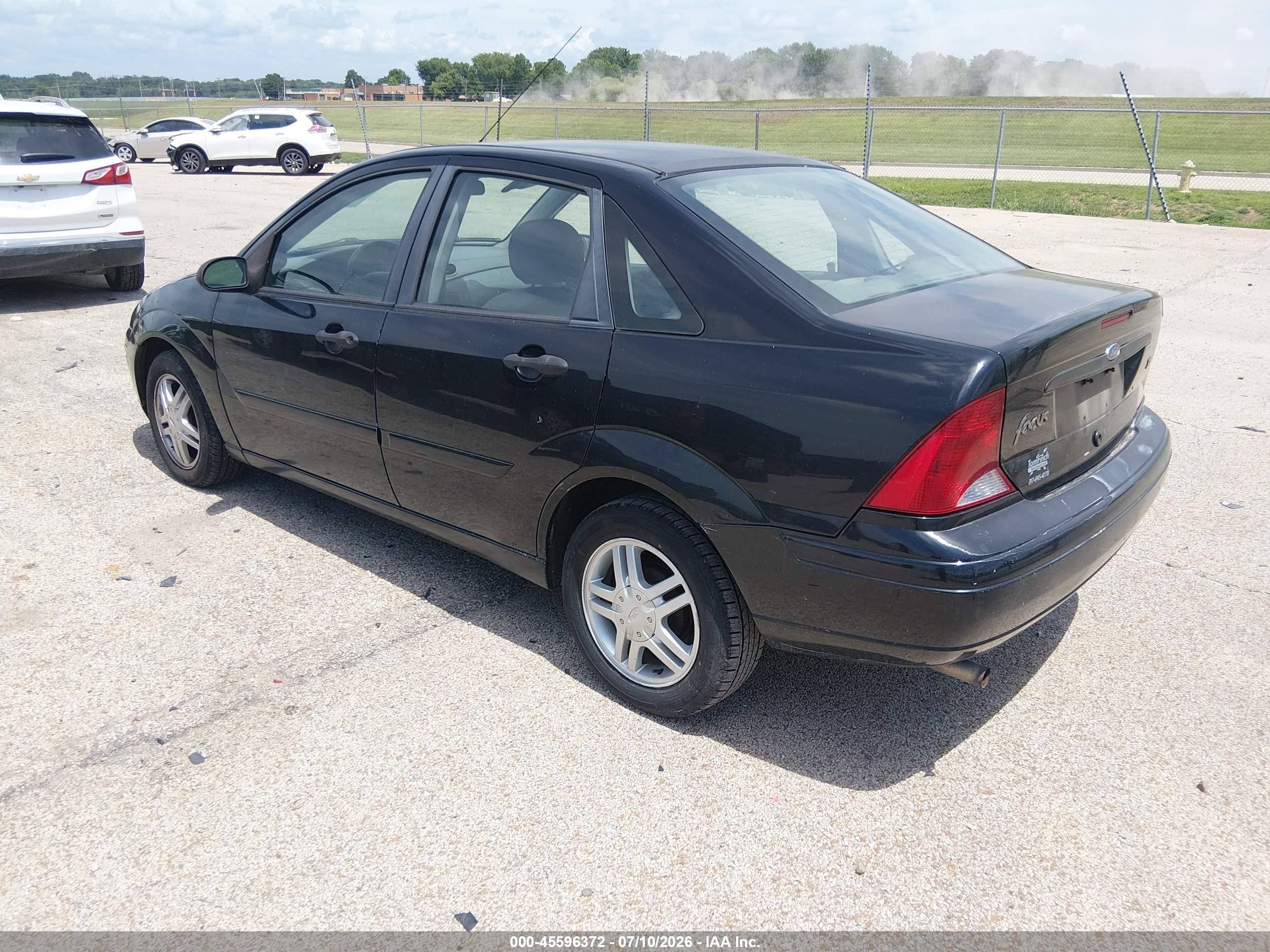 2003 Ford Focus Se Black vin: 1FAFP34P73W273023
