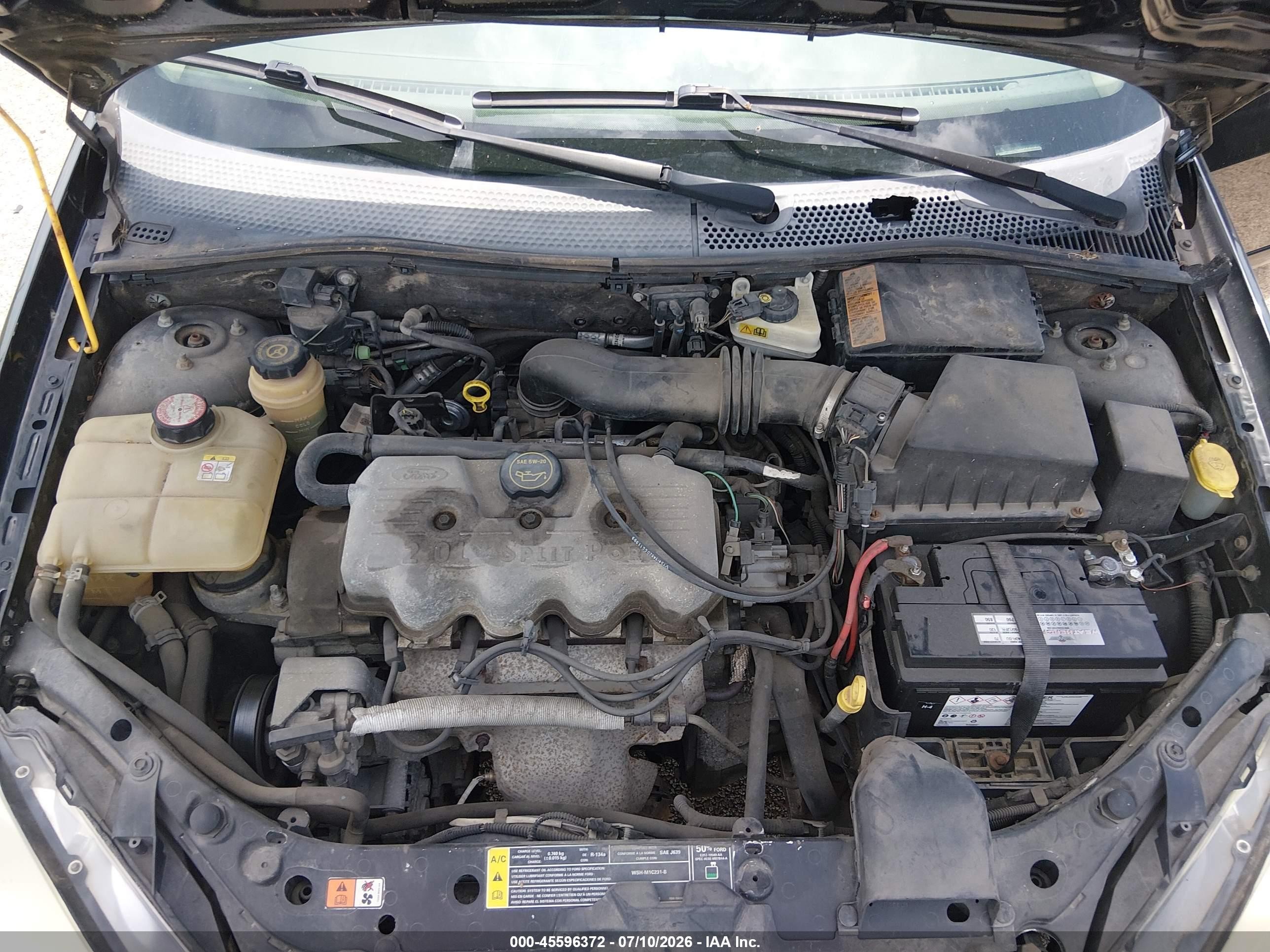 2003 Ford Focus Se Black vin: 1FAFP34P73W273023