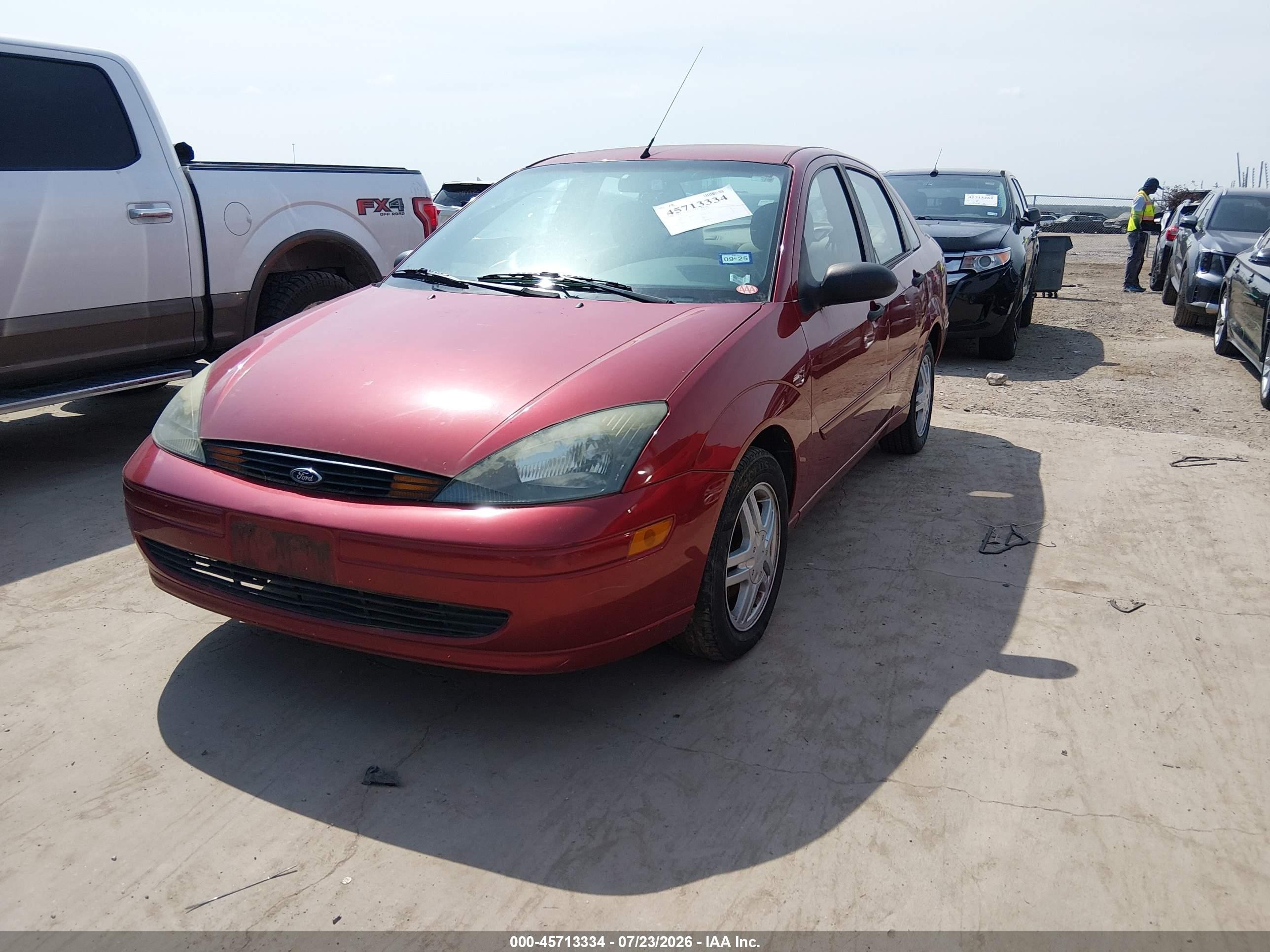2003 Ford Focus Se Red vin: 1FAFP34P93W233395