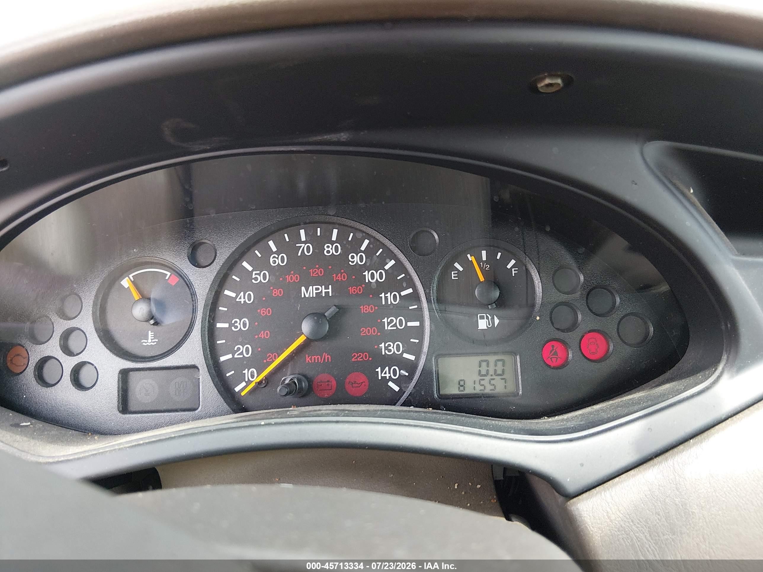 2003 Ford Focus Se Red vin: 1FAFP34P93W233395