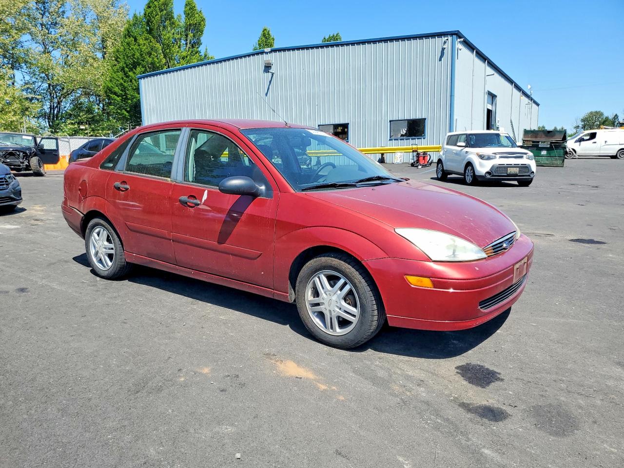2002 Ford Focus Se Red vin: 1FAFP34PX2W349252