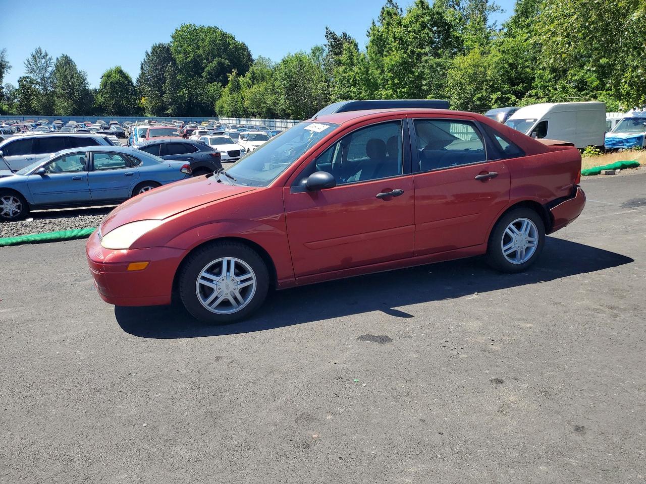 2002 Ford Focus Se Red vin: 1FAFP34PX2W349252