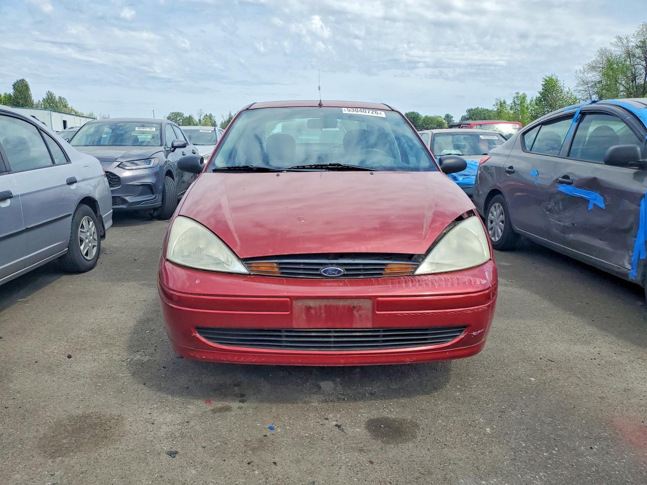 2002 Ford Focus Se Red vin: 1FAFP34PX2W349252