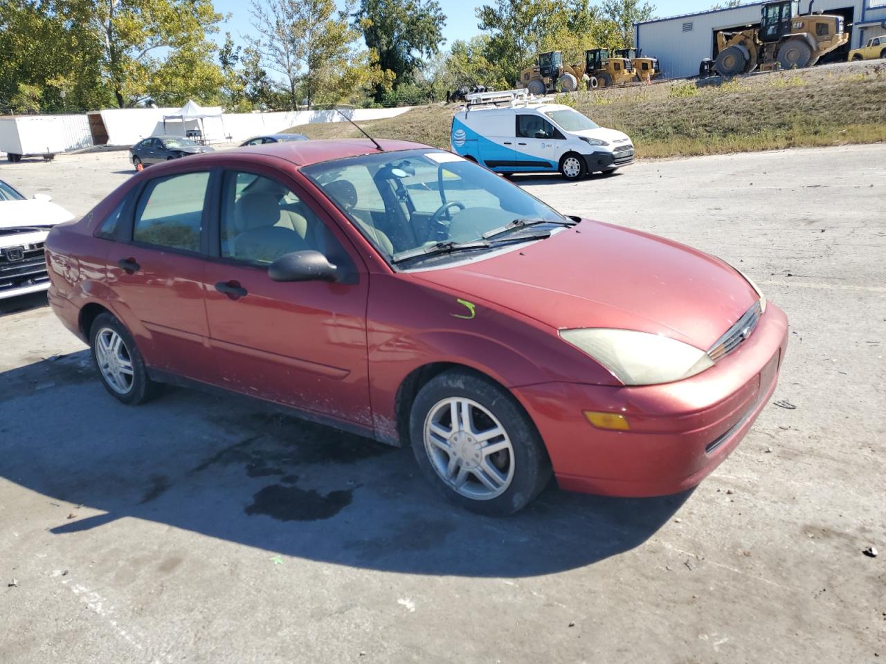 2003 Ford Focus Se Red vin: 1FAFP34PX3W245071