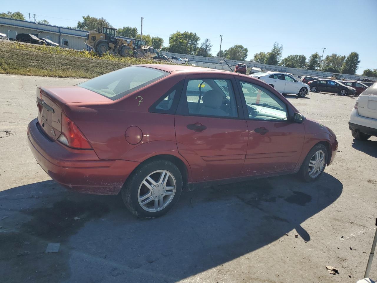 2003 Ford Focus Se Red vin: 1FAFP34PX3W245071