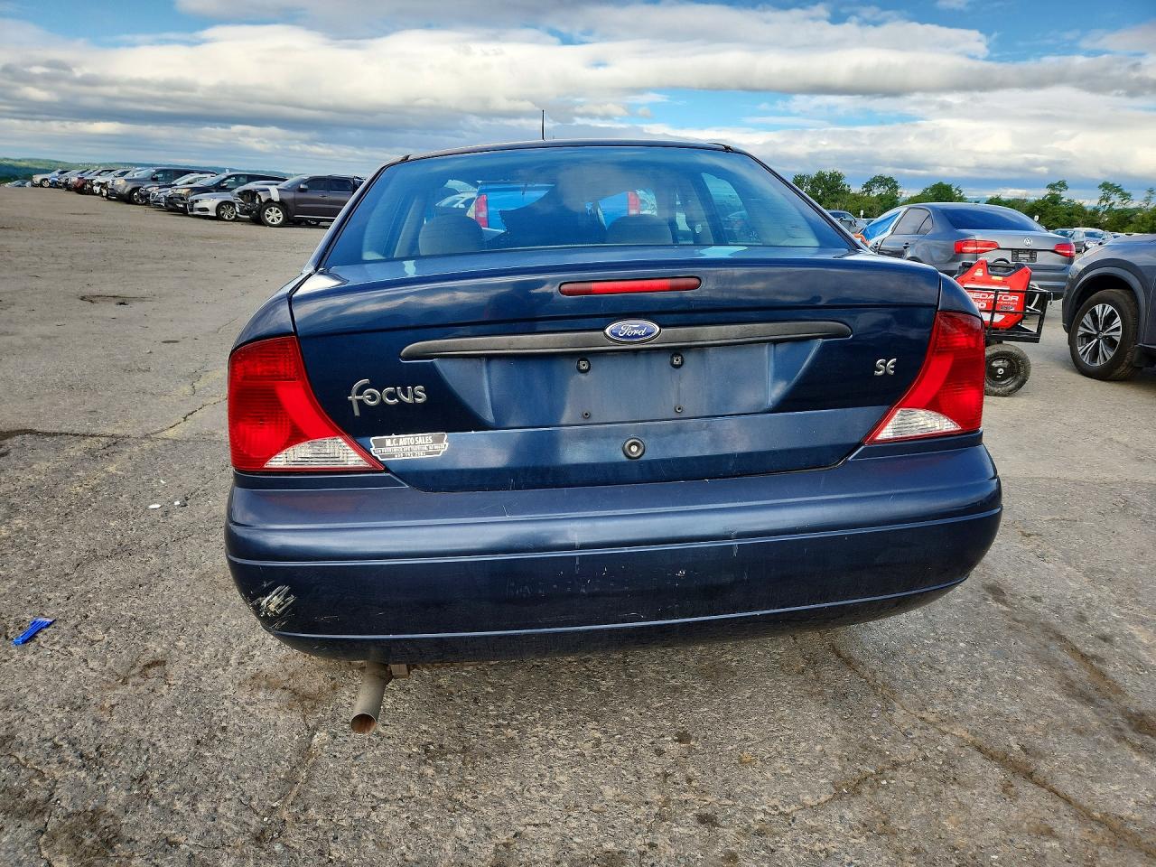 2003 Ford Focus Se Comfort Blue vin: 1FAFP34Z03W307188