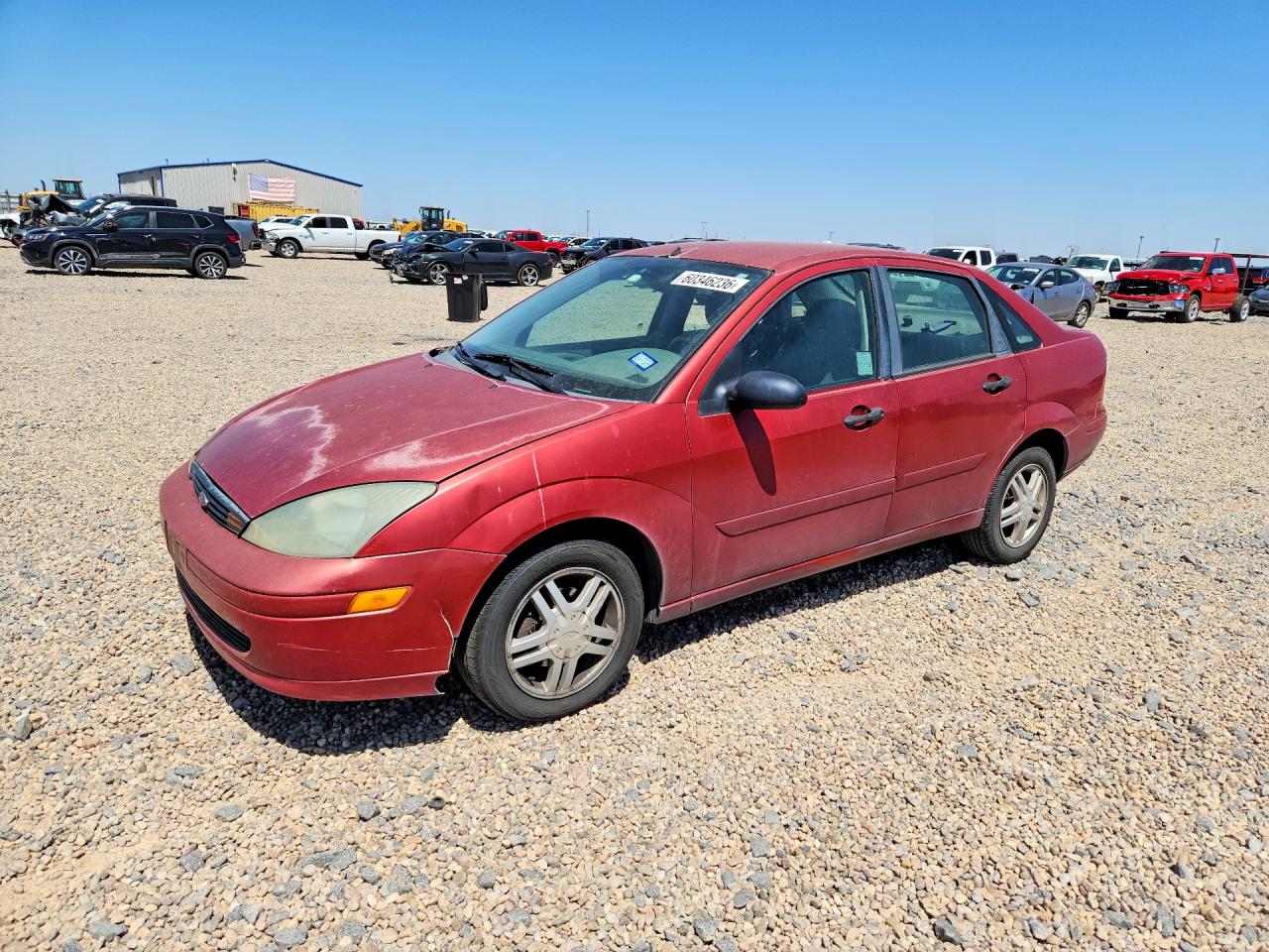 2003 Ford Focus Se Comfort Red vin: 1FAFP34Z63W334590