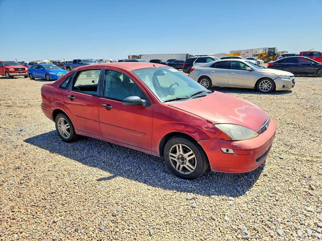 2003 Ford Focus Se Comfort Red vin: 1FAFP34Z63W334590