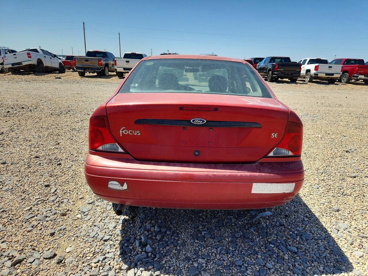 2003 Ford Focus Se Comfort Red vin: 1FAFP34Z63W334590
