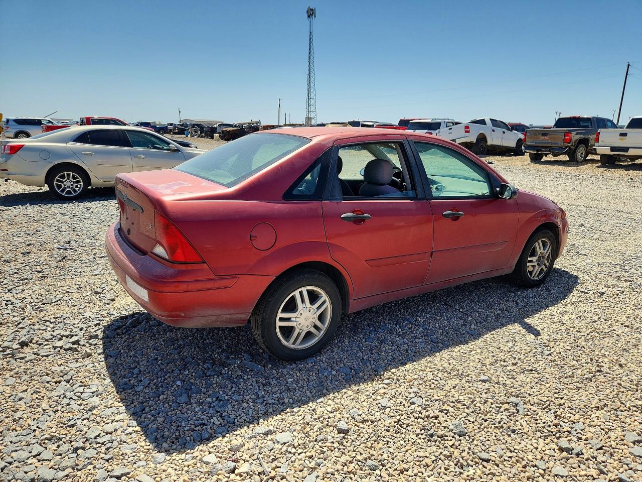 2003 Ford Focus Se Comfort Red vin: 1FAFP34Z63W334590