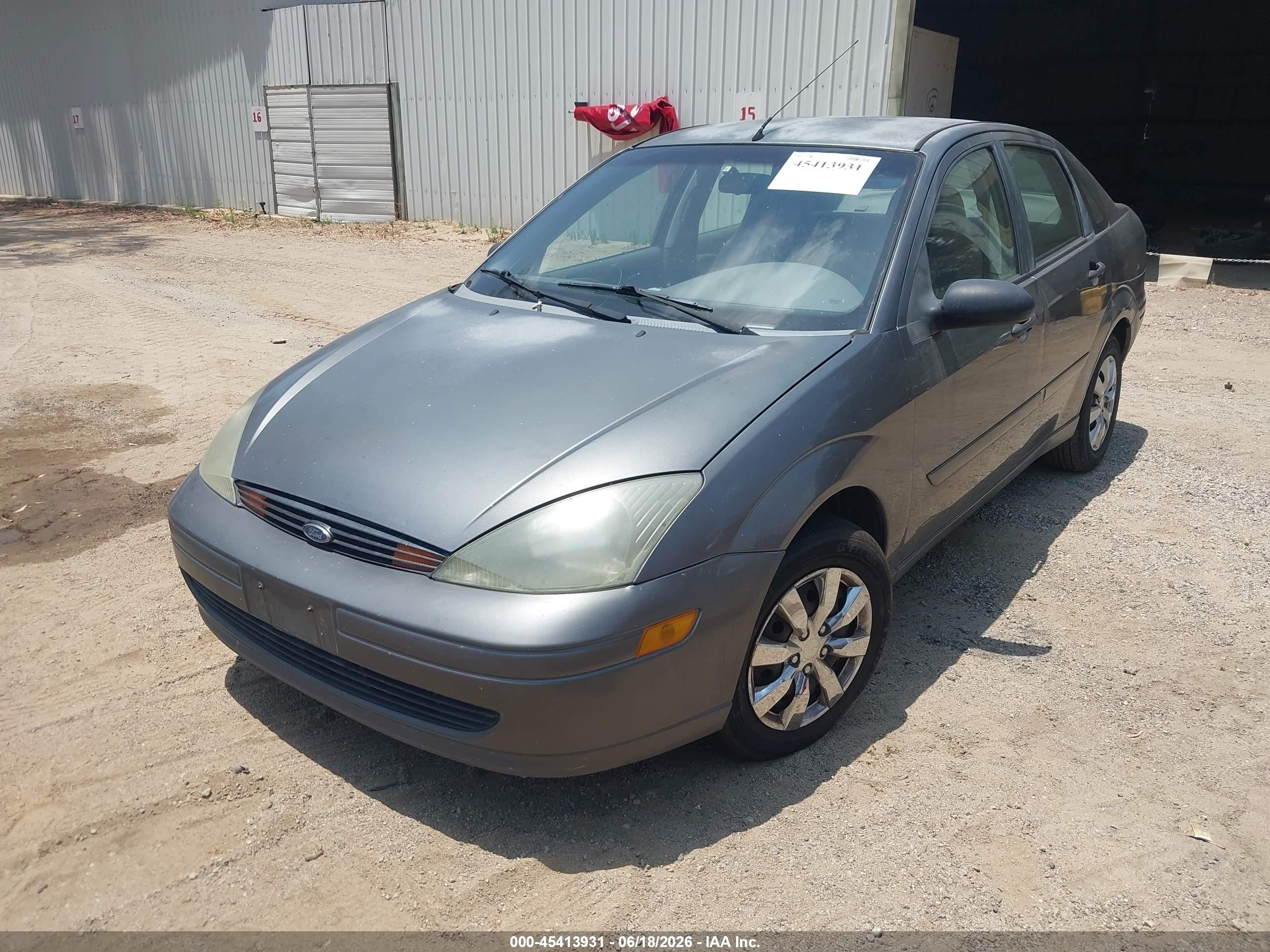 2004 Ford Focus Se Gray vin: 1FAFP34Z74W194860