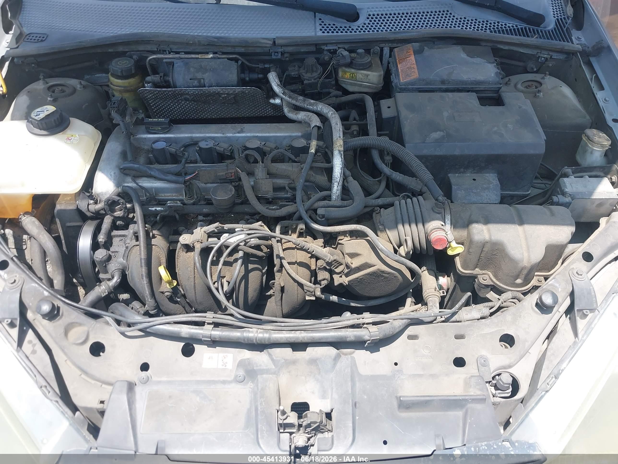 2004 Ford Focus Se Gray vin: 1FAFP34Z74W194860