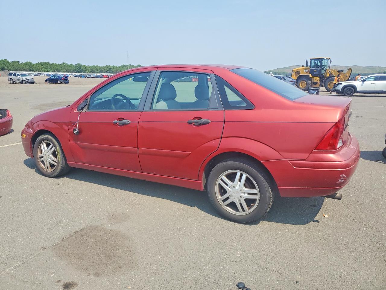 2003 Ford Focus Lx Red vin: 1FAFP34Z83W269158