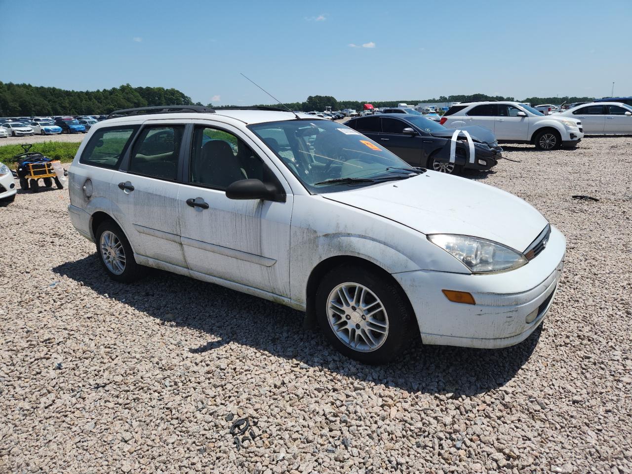 2004 Ford Focus Ztw White vin: 1FAFP35Z24W161716
