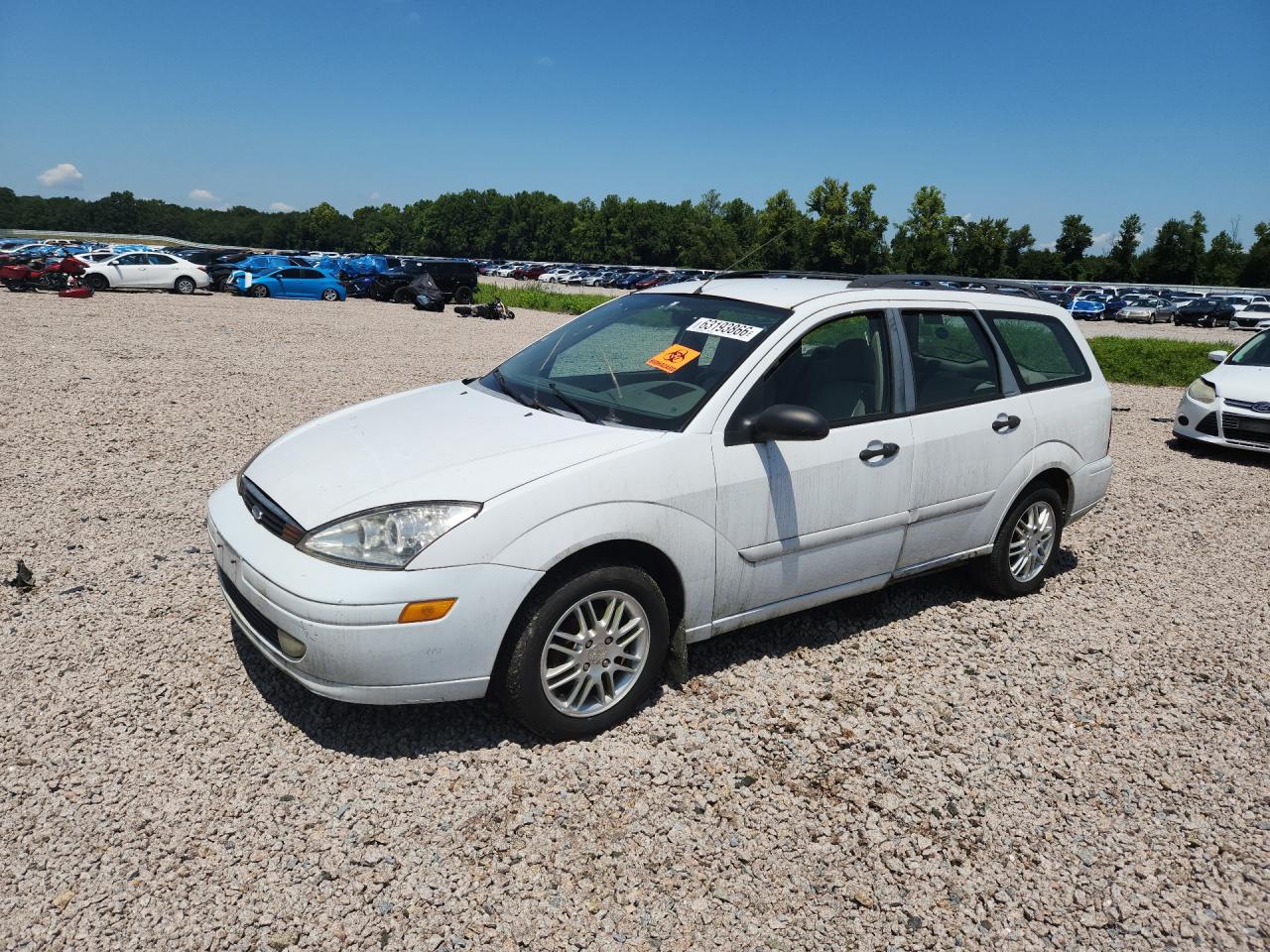 2004 Ford Focus Ztw White vin: 1FAFP35Z24W161716