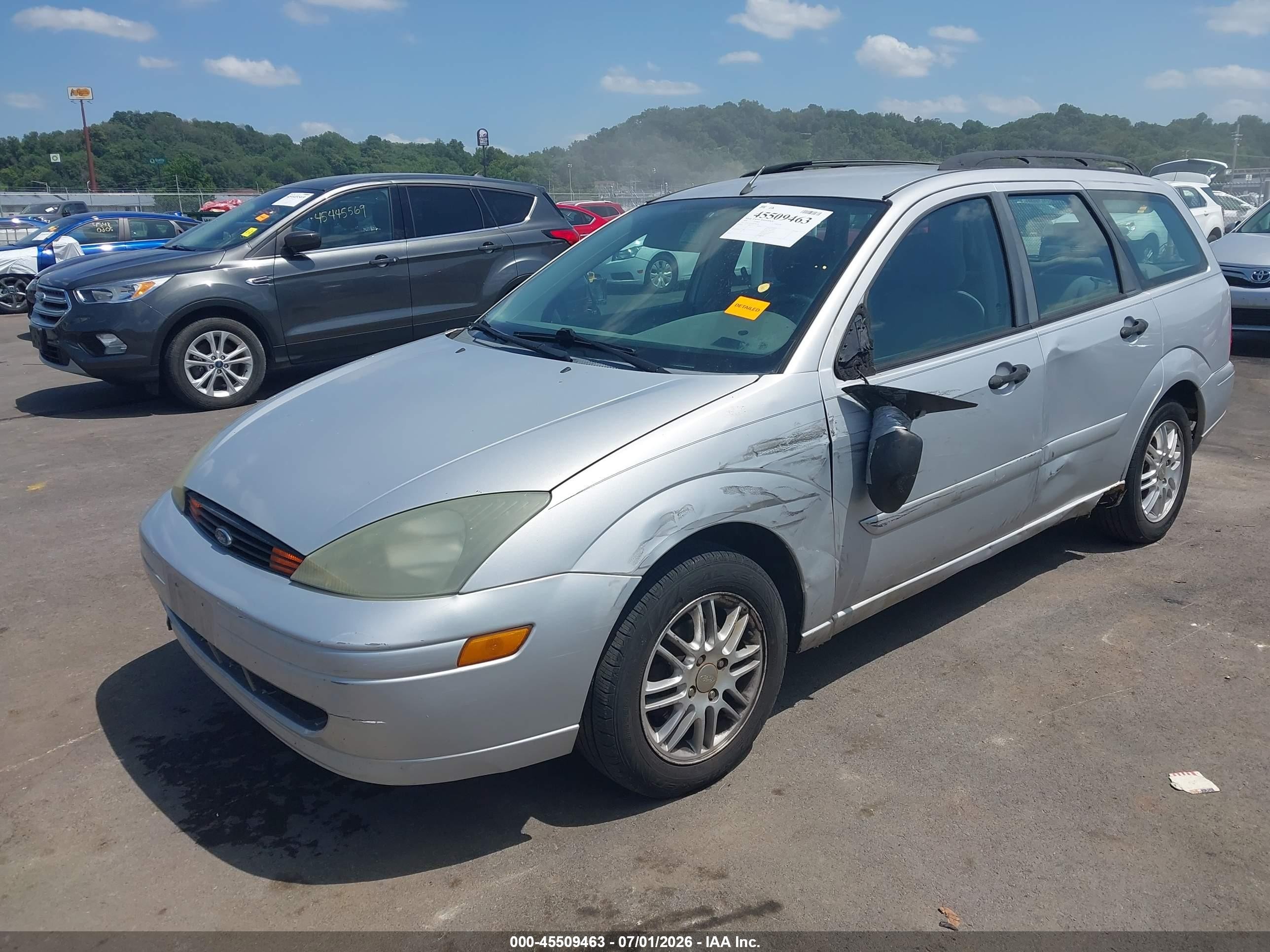 2004 Ford Focus Ztw Silver vin: 1FAFP35Z44W184236