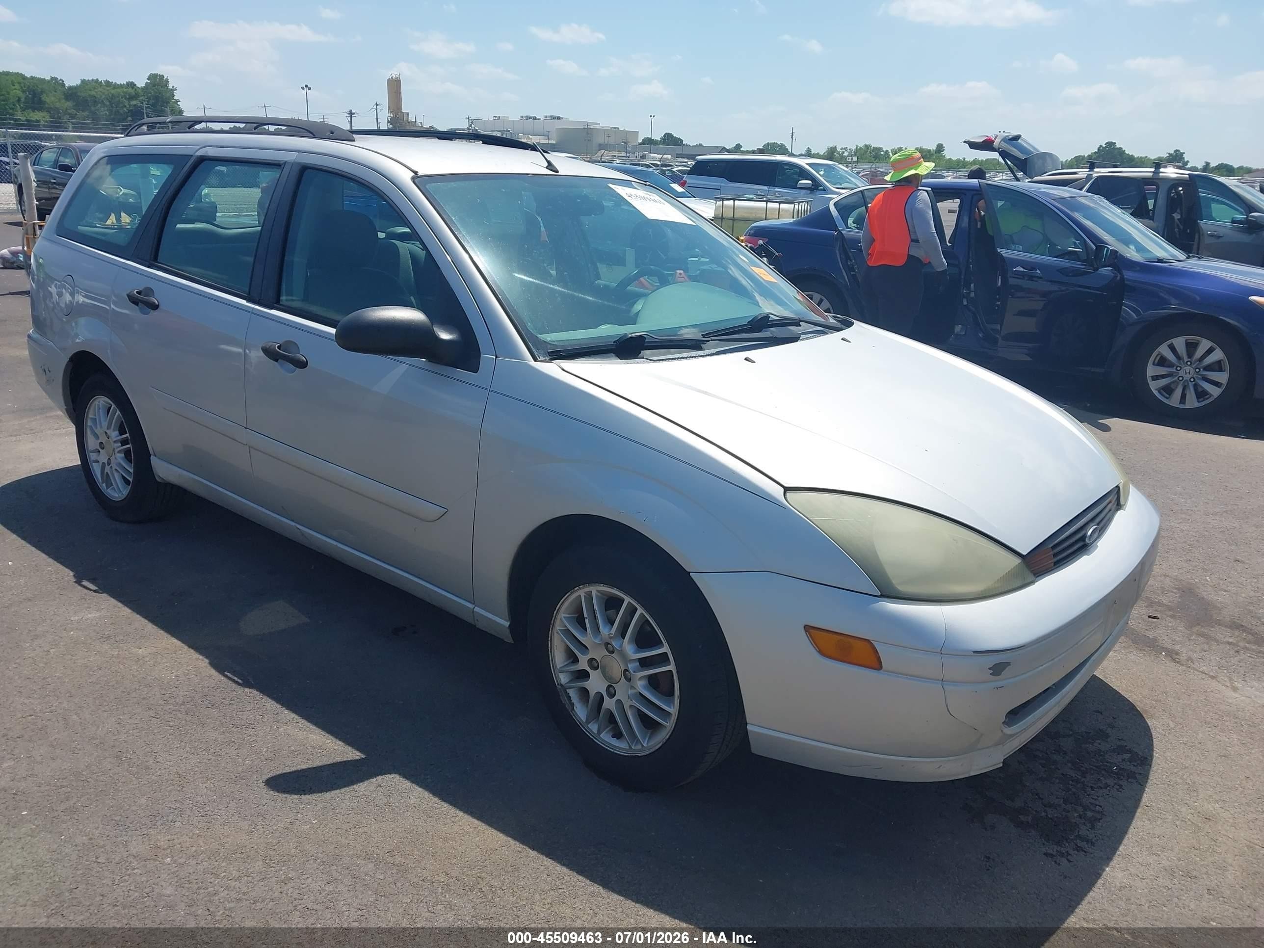2004 Ford Focus Ztw Silver vin: 1FAFP35Z44W184236