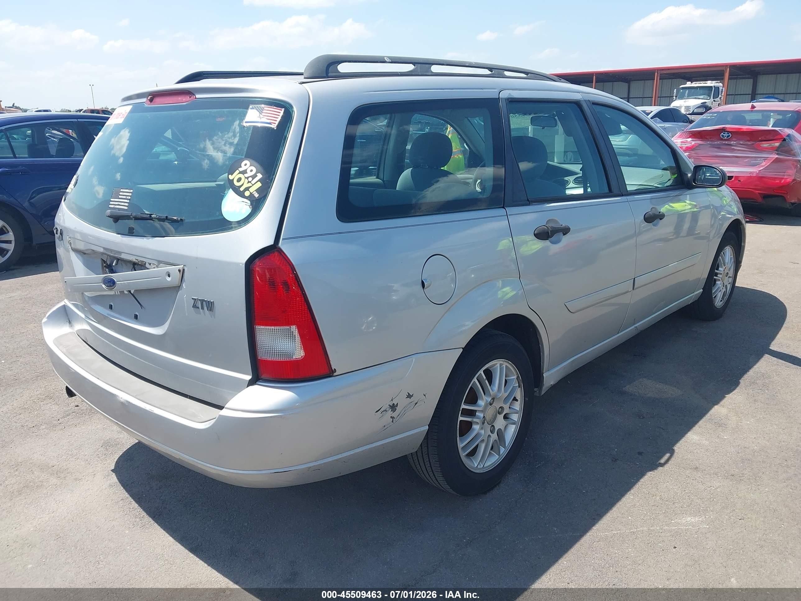 2004 Ford Focus Ztw Silver vin: 1FAFP35Z44W184236