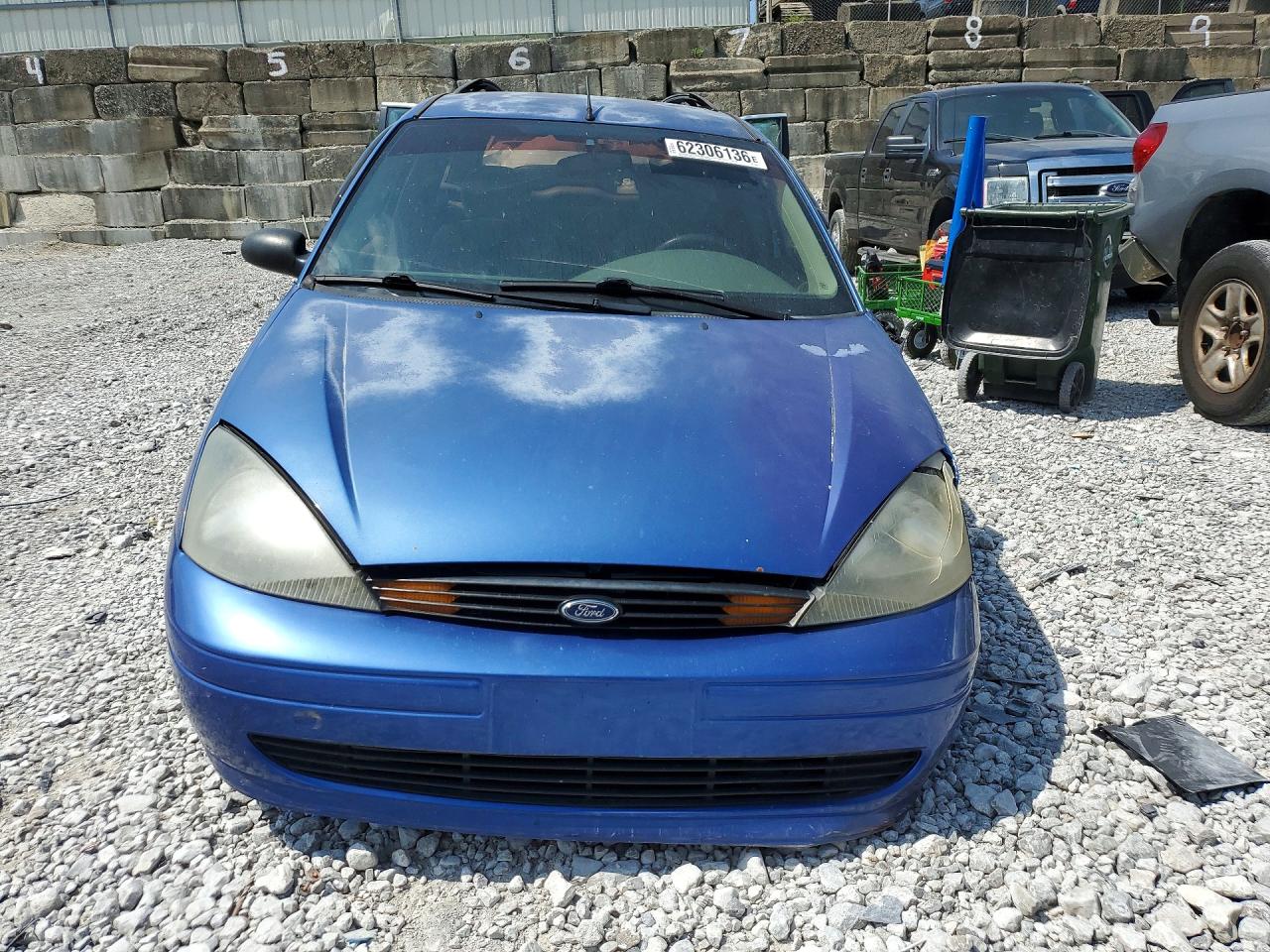 2004 Ford Focus Se Blue vin: 1FAFP36314W188030