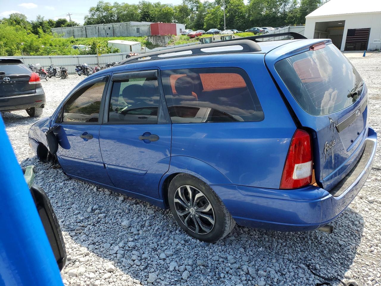 2004 Ford Focus Se Blue vin: 1FAFP36314W188030