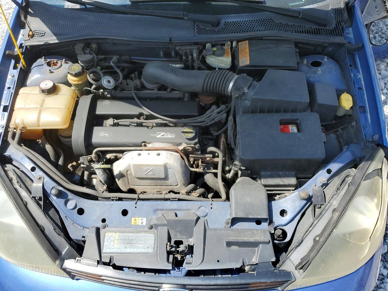 2004 Ford Focus Se Blue vin: 1FAFP36314W188030