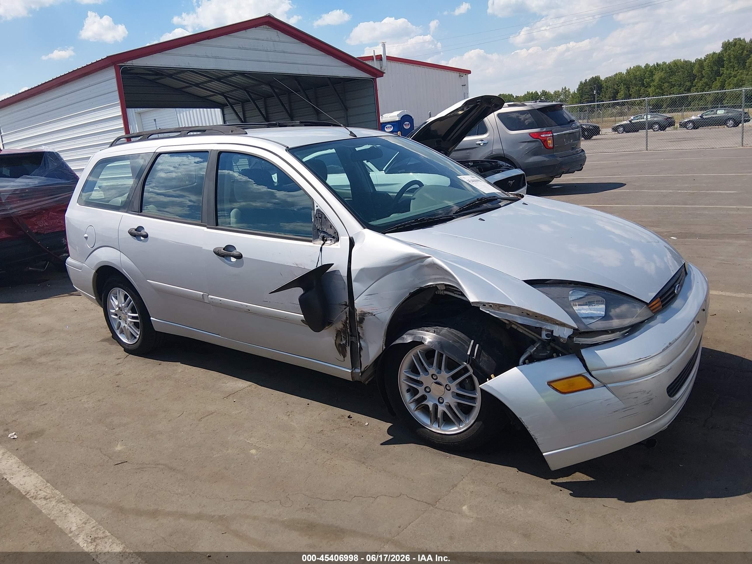 2003 Ford Focus Se/ztw Серебряный vin: 1FAFP36343W207751