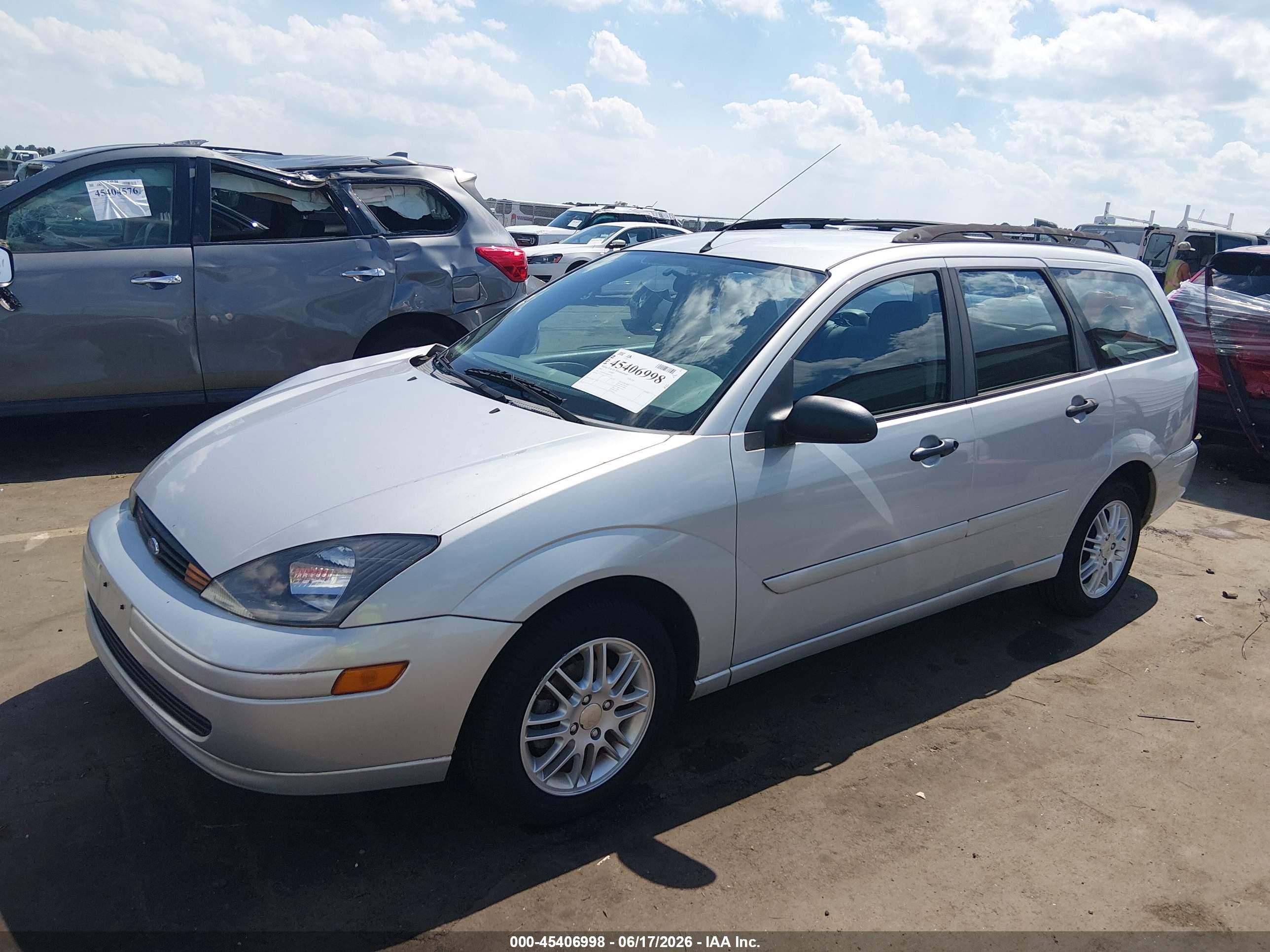 2003 Ford Focus Se/ztw Silver vin: 1FAFP36343W207751
